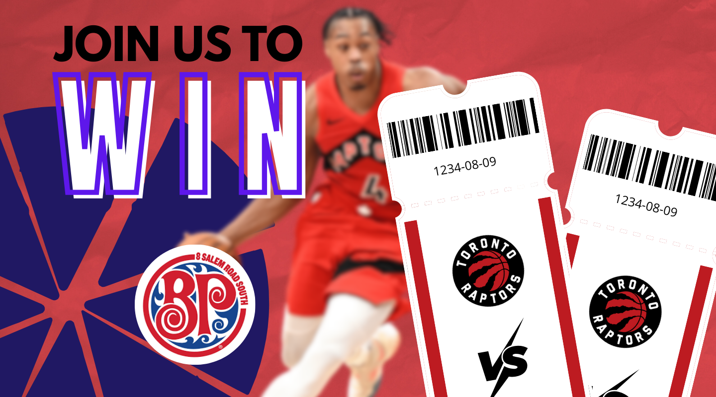 Raffle to win Raptors Tickets