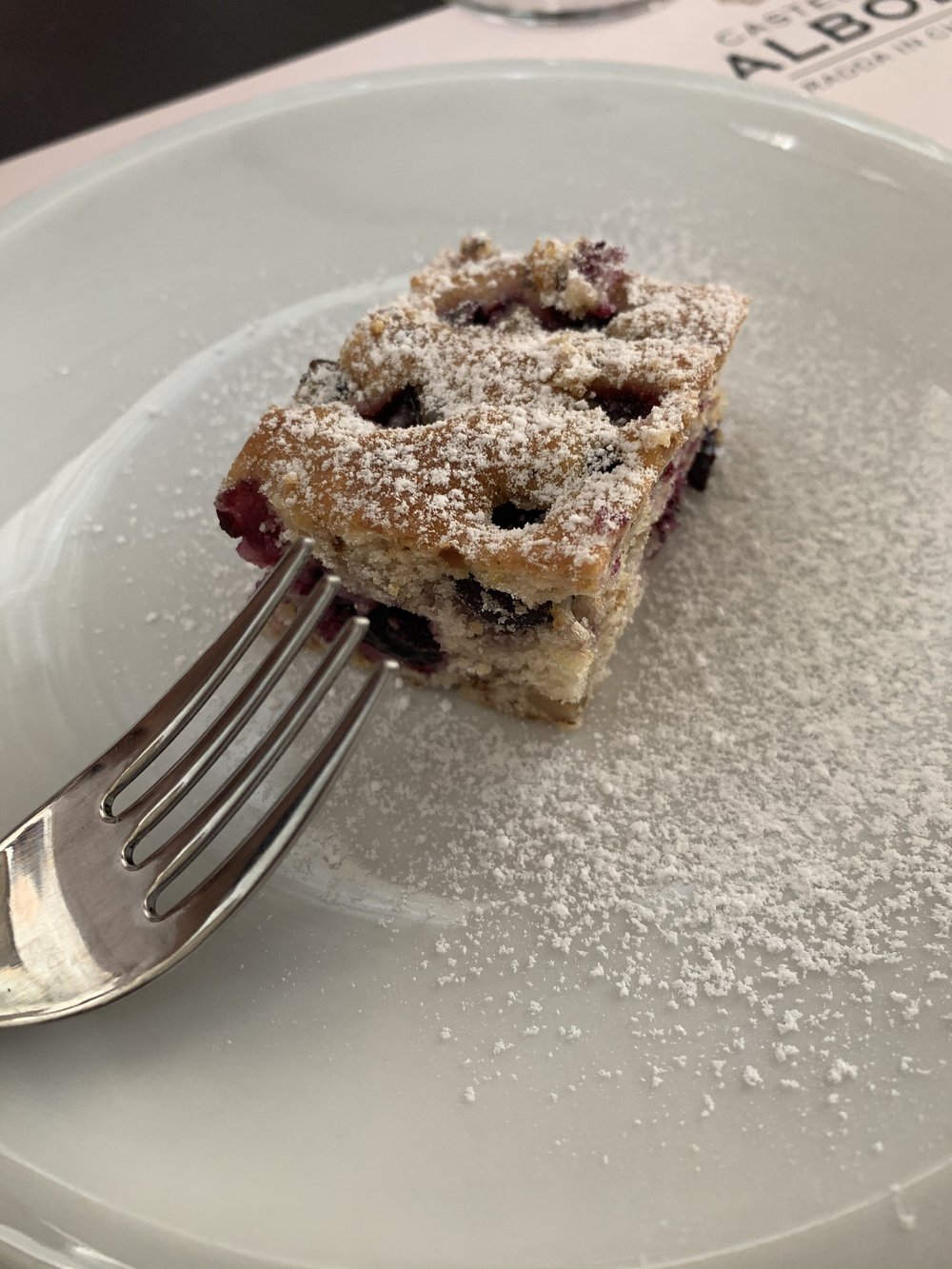 Tuscan Grape Harvest Cake