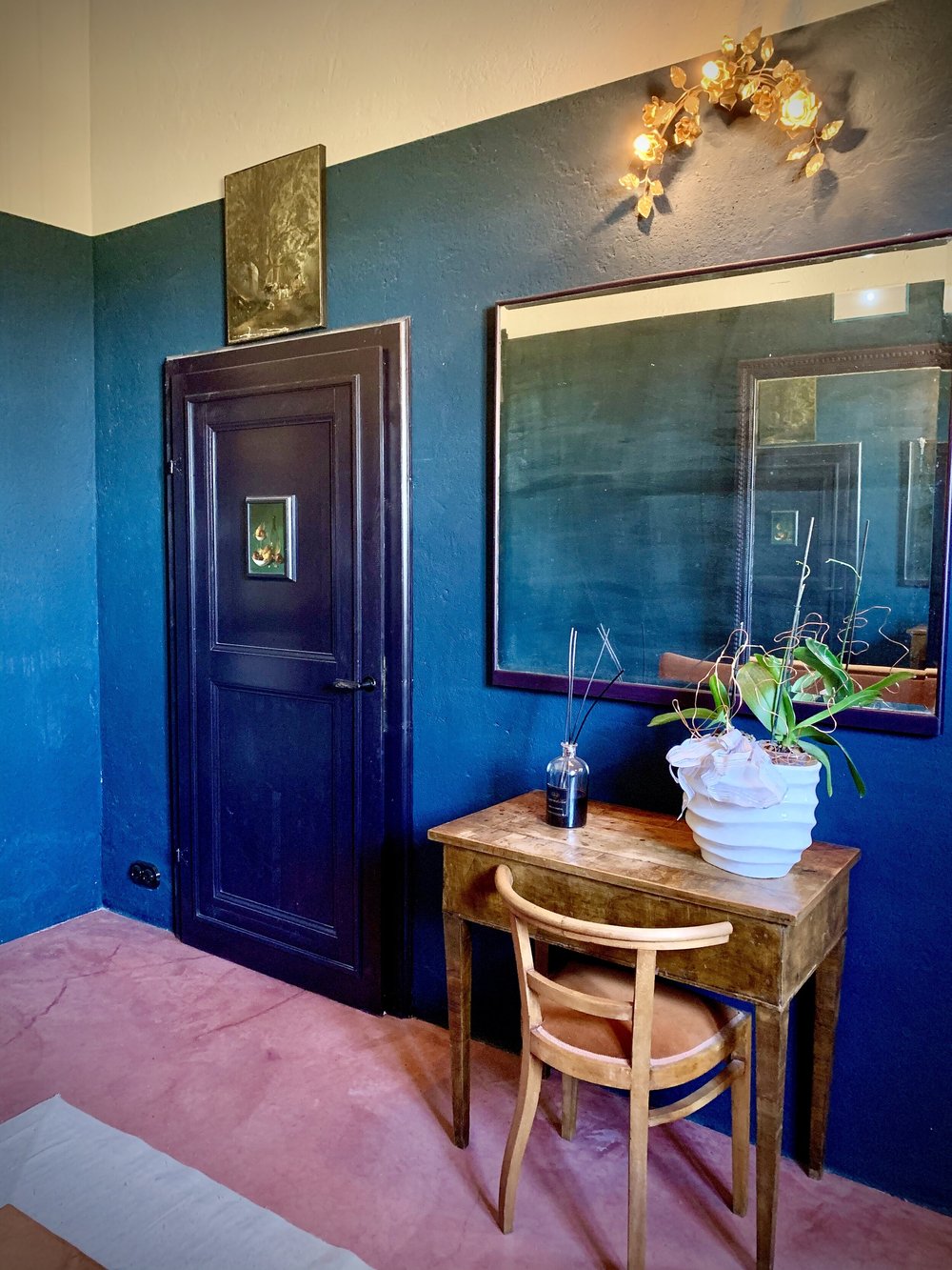 The bathrooms at Casanova di Neri