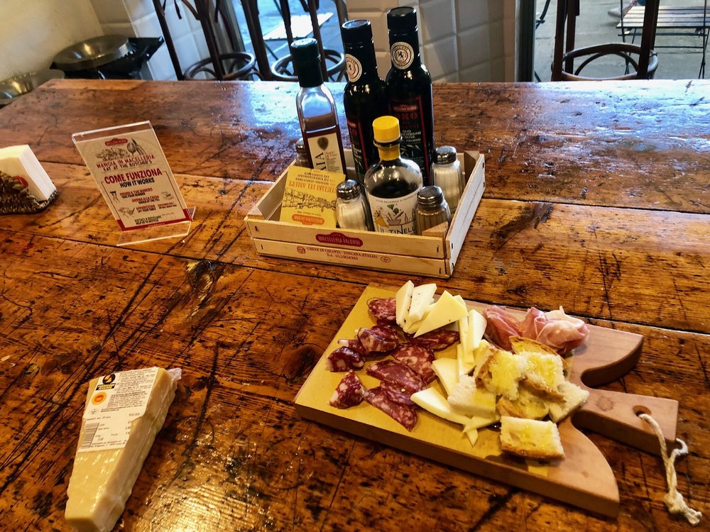 Couldn't leave without also sampling the goods