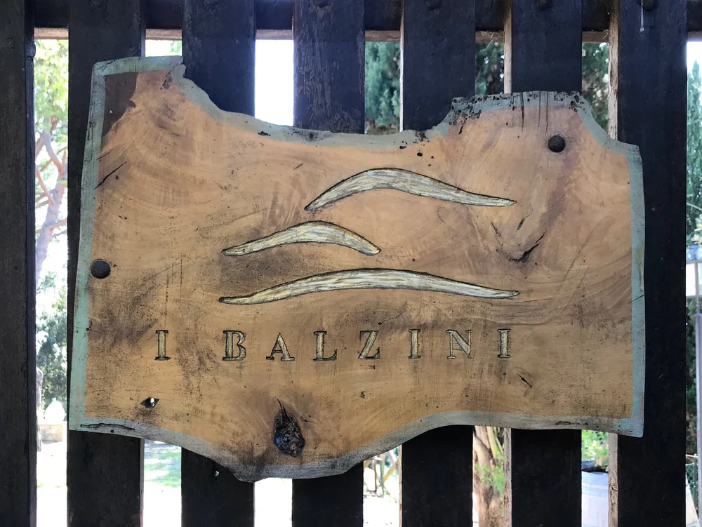 Last wine stop of the trip - I Balzini