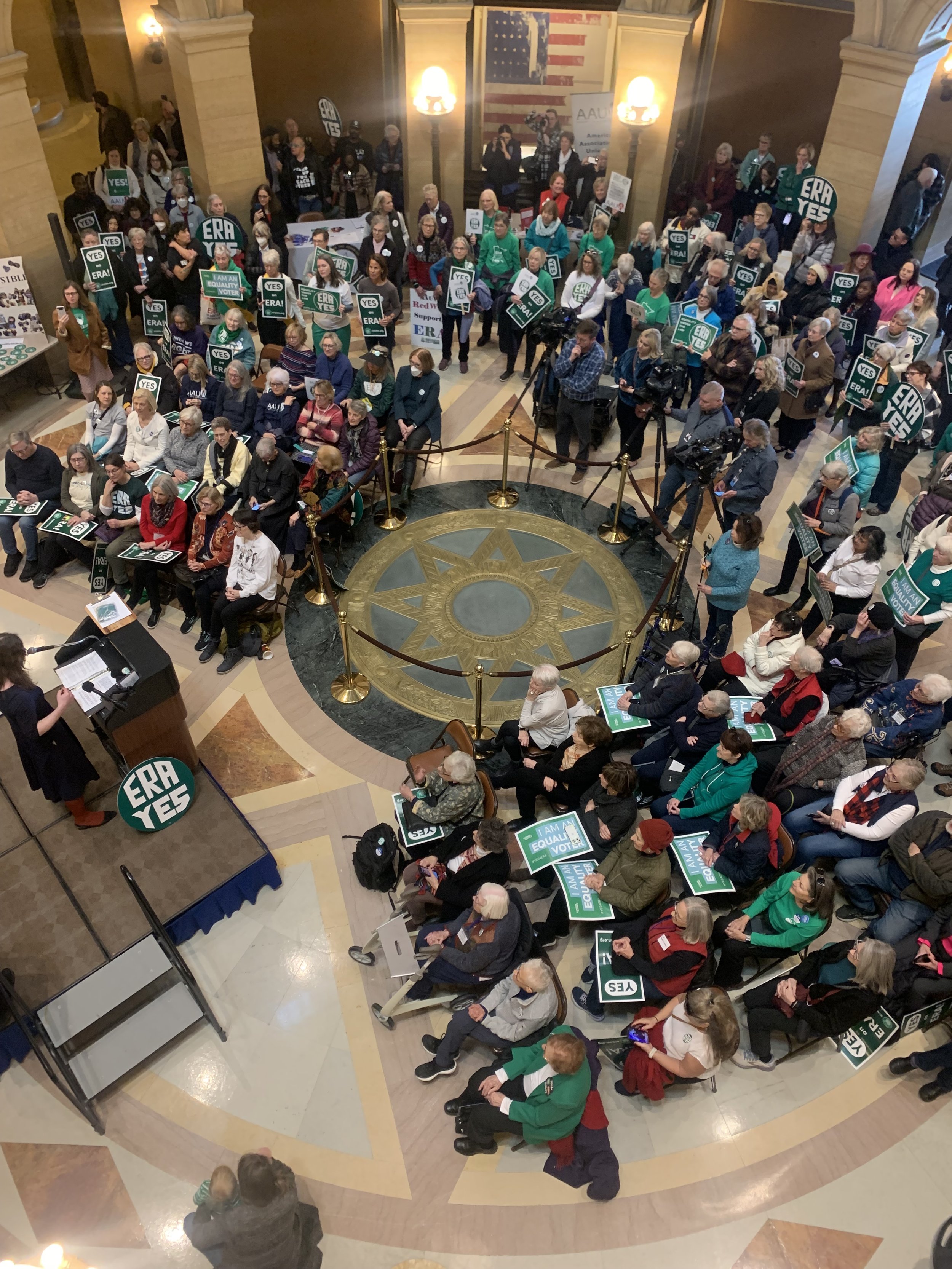 E stands for everybody: ERA rally — The Wheel