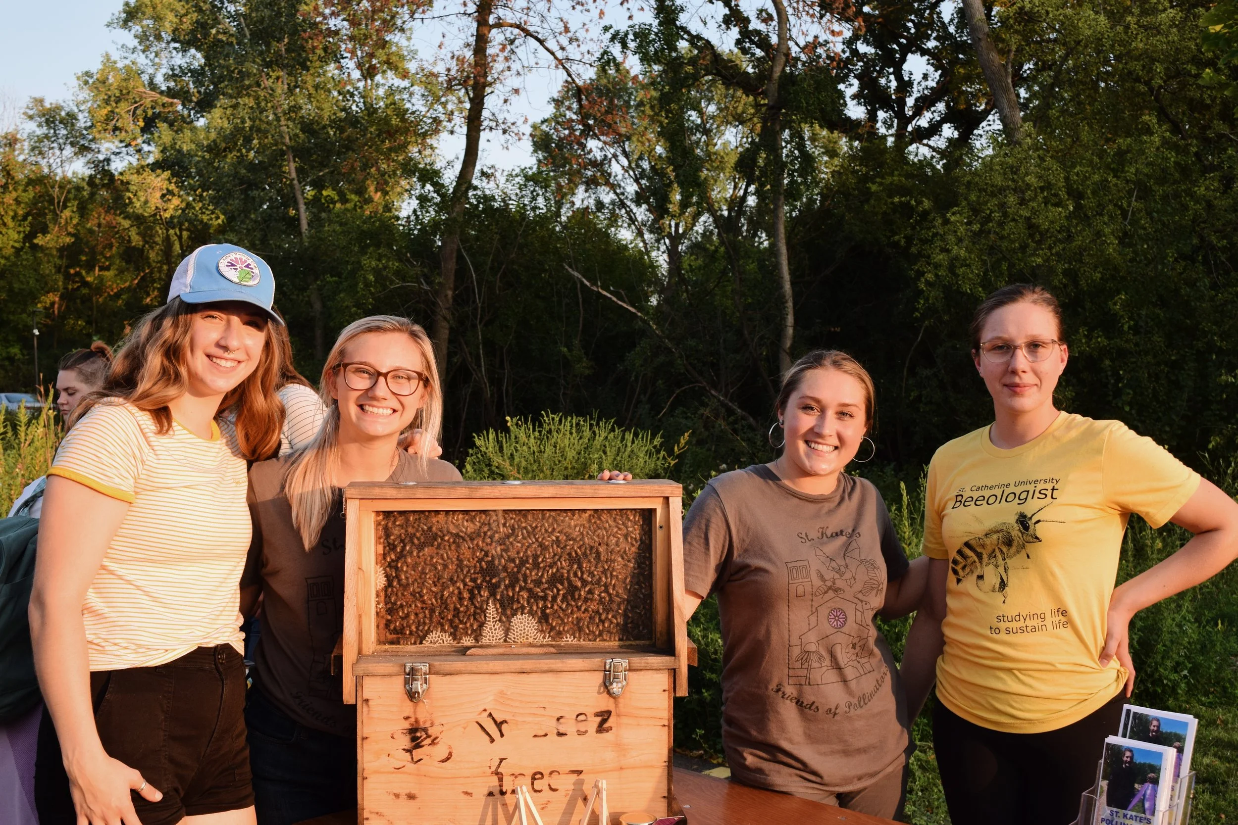 Bio Club’s “Pollinator Commons” sees its grand opening