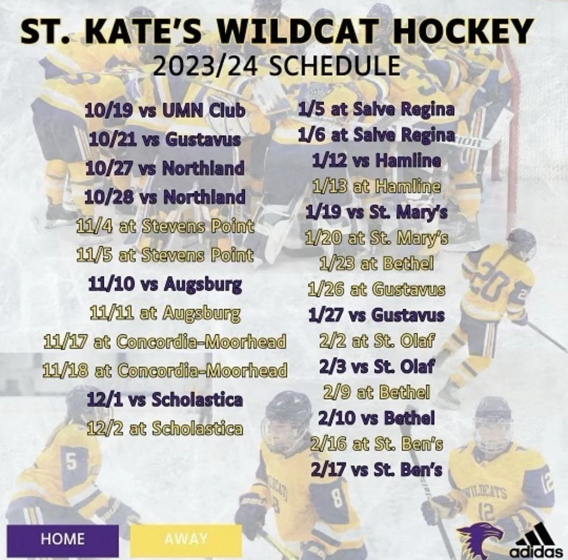 Wildcat hockey team prioritizes mental health, team values and hard work to achieve MIAC championship goals