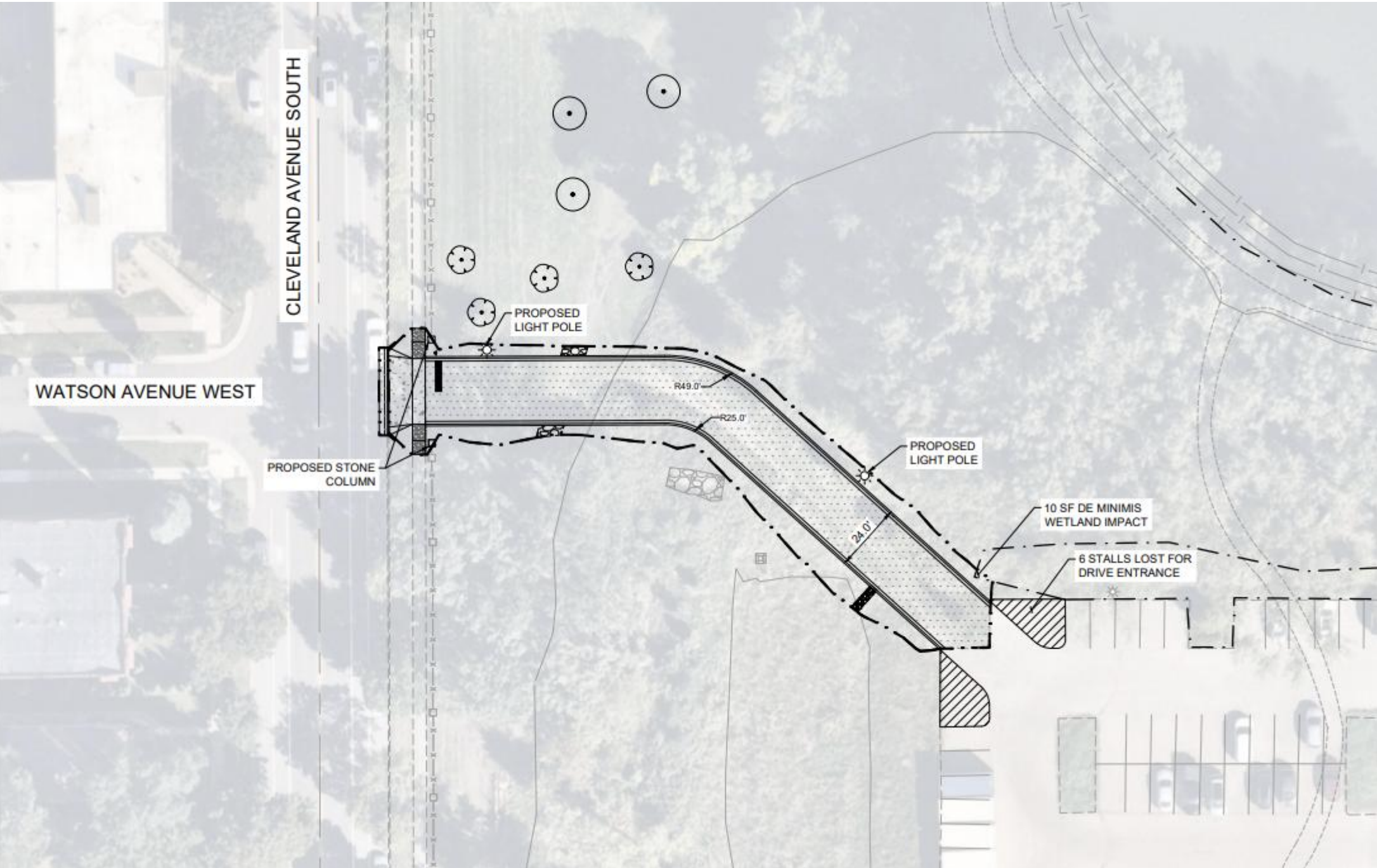 Neighbors express concern regarding proposal for new St. Kate’s entrance to Dew Drop Lot