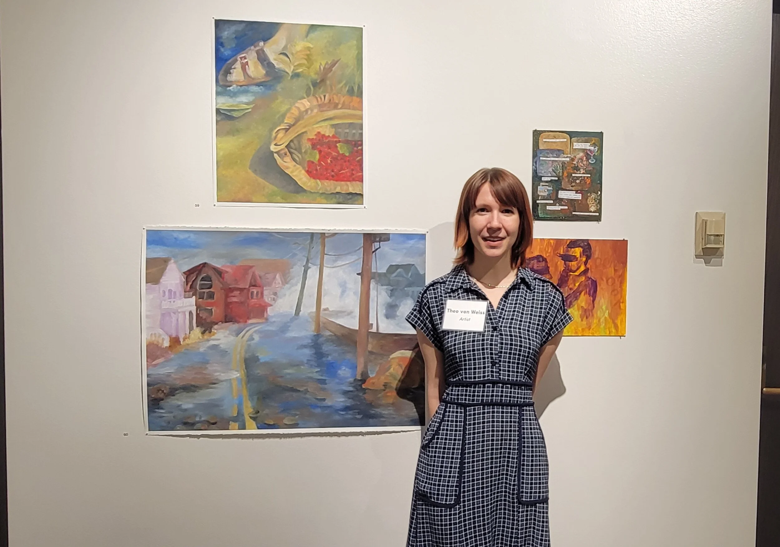 The Living Room Senior Art Exhibition The Wheel