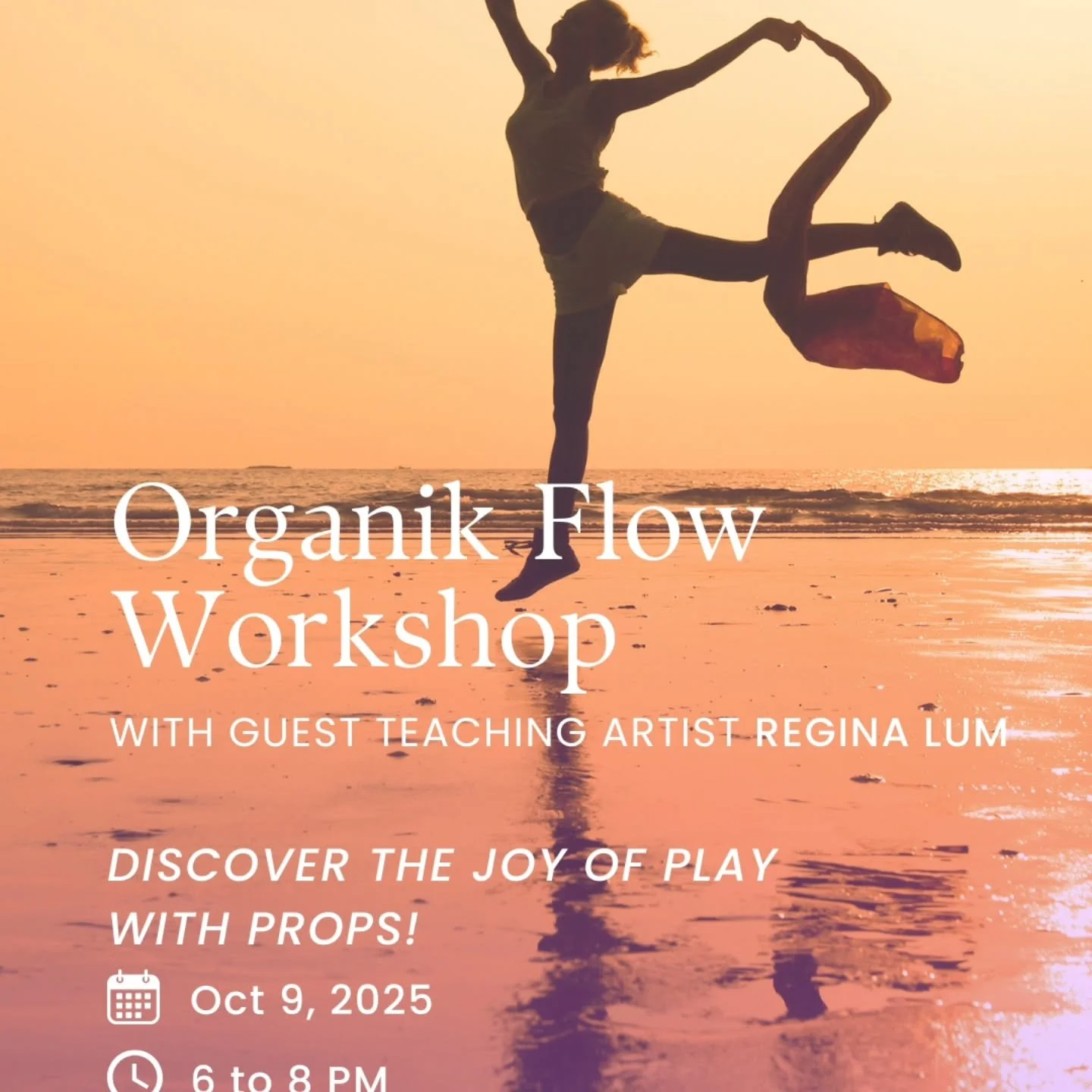 ✨Organik Flow is back this October!✨

Designed for adults, this class is all about reconnecting with your body, letting go of the &ldquo;shoulds,&rdquo; and finding freedom through movement. No choreography, no right or wrong&mdash;just space to move