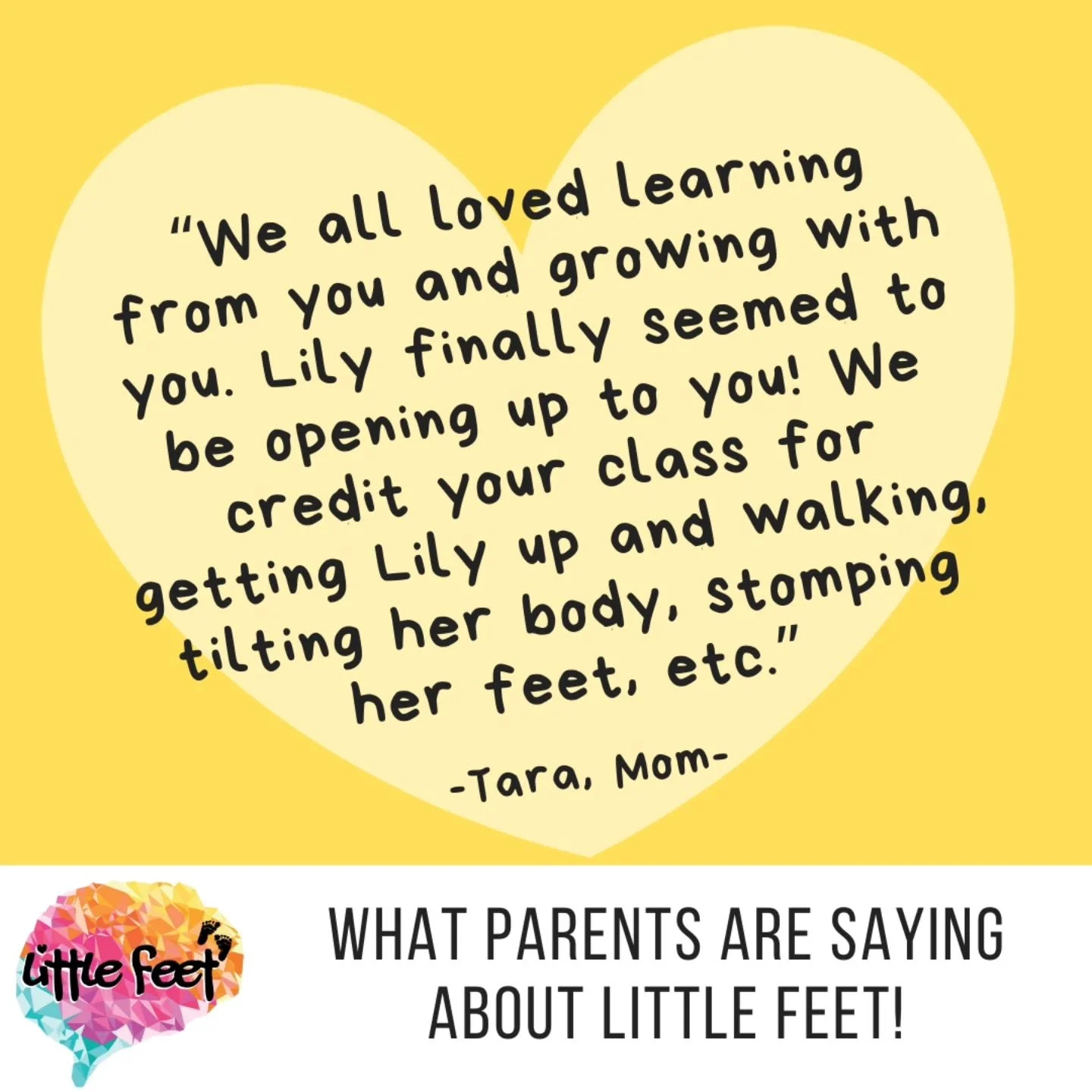 Lily began the Fall session feeling nervous and easily overwhelmed, and it took time for her to feel comfortable in class. With patience, consistency, and so much teamwork, everything began to shift.

Together &mdash; Lily&rsquo;s parents, our class 