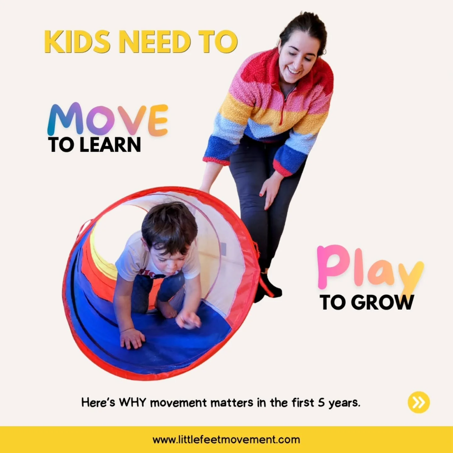 The first five years of life are a critical time for brain development &mdash; and movement plays a huge role in that process.

When children move, they&rsquo;re not just burning energy. They&rsquo;re building coordination, confidence, attention, and