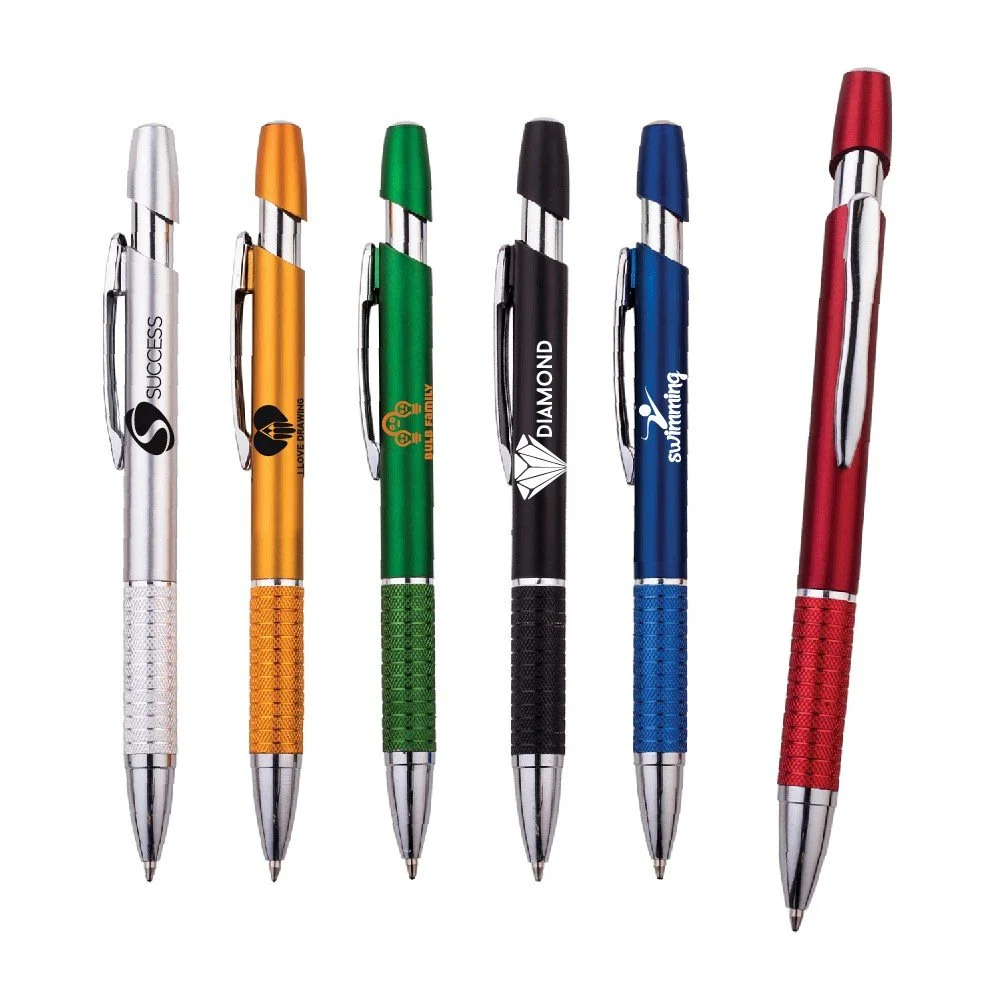 Union Made & Printed Metal Click Pen
