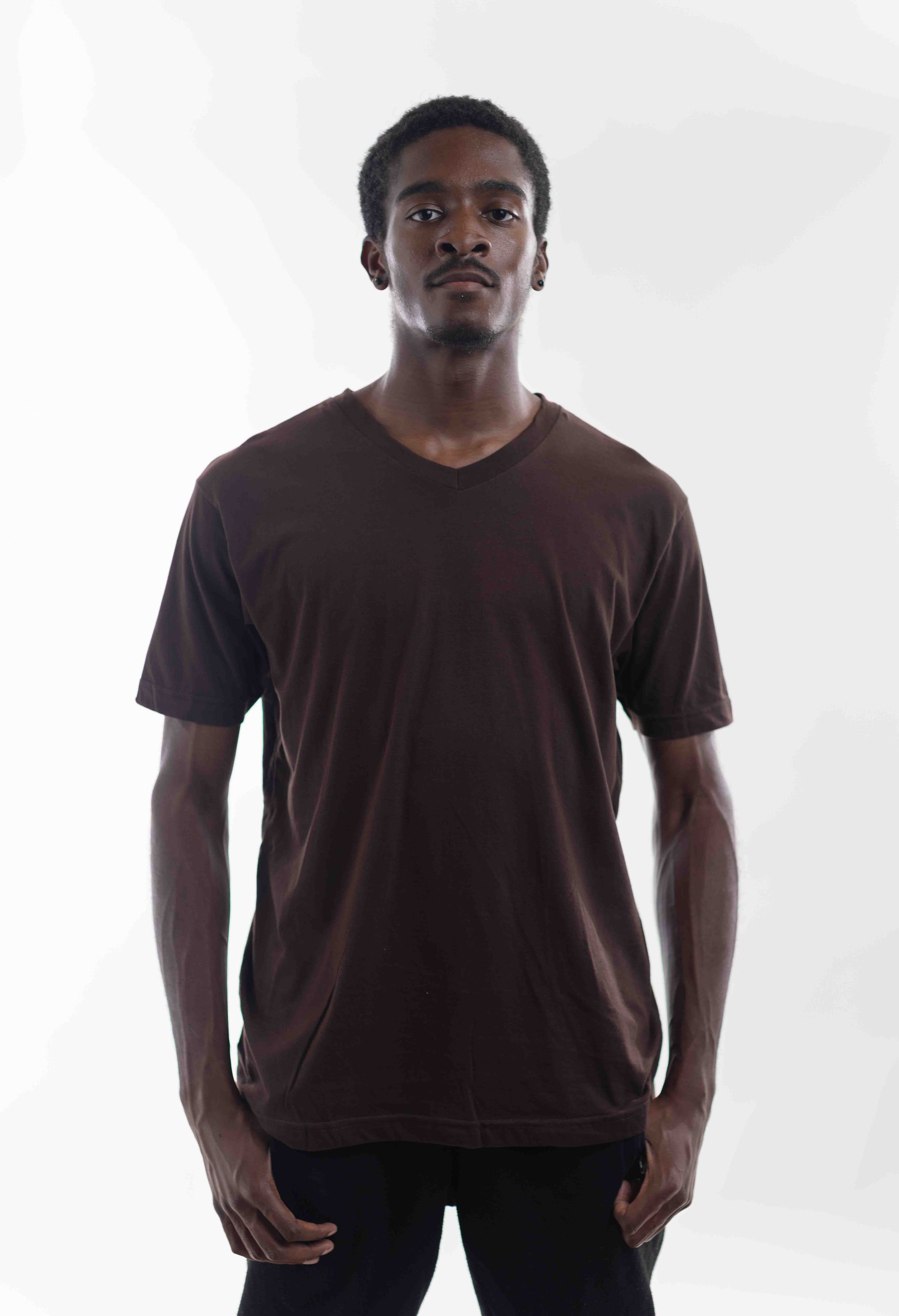 US Made Unisex V-Neck Tee