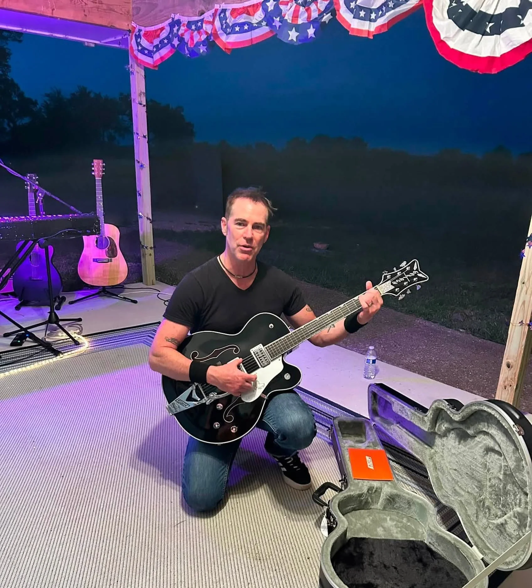 FINALLY getting a chance to rock this thing for the first time today! 🤘🎵 #gretschprojet #originalsingerdishwalla