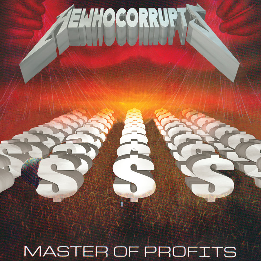 FAR-009 Hewhocorrupts - MASTER OF PROFITS CD/7"