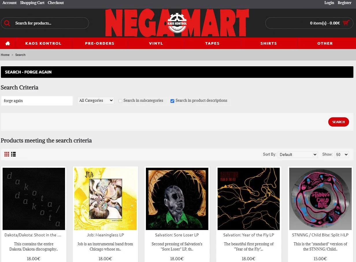 Kaos Kontrol restock / new titles in Europe