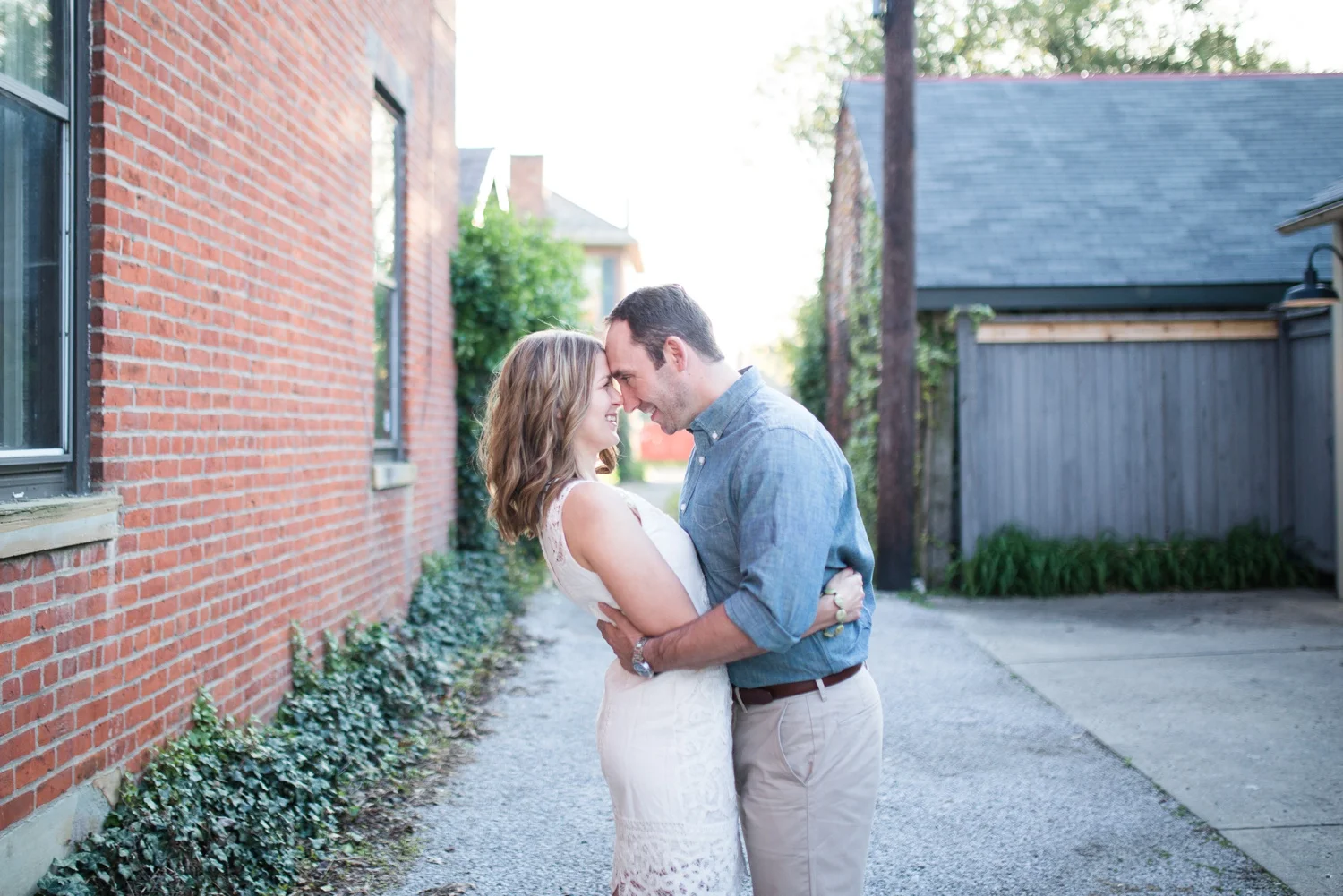 Mike + Melissa | German Village Engagement
