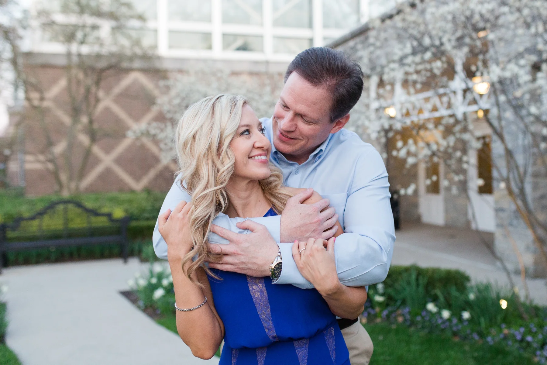 Kristina + John | Franklin Park Conservatory Engagement