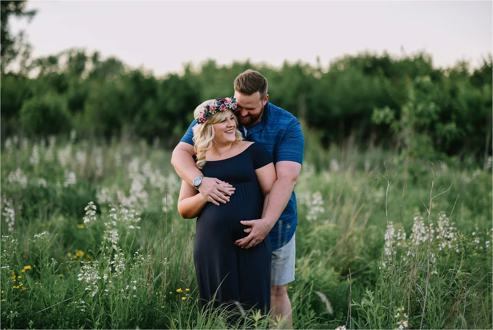 Waiting on Baby Boy | Columbus Maternity Photographer
