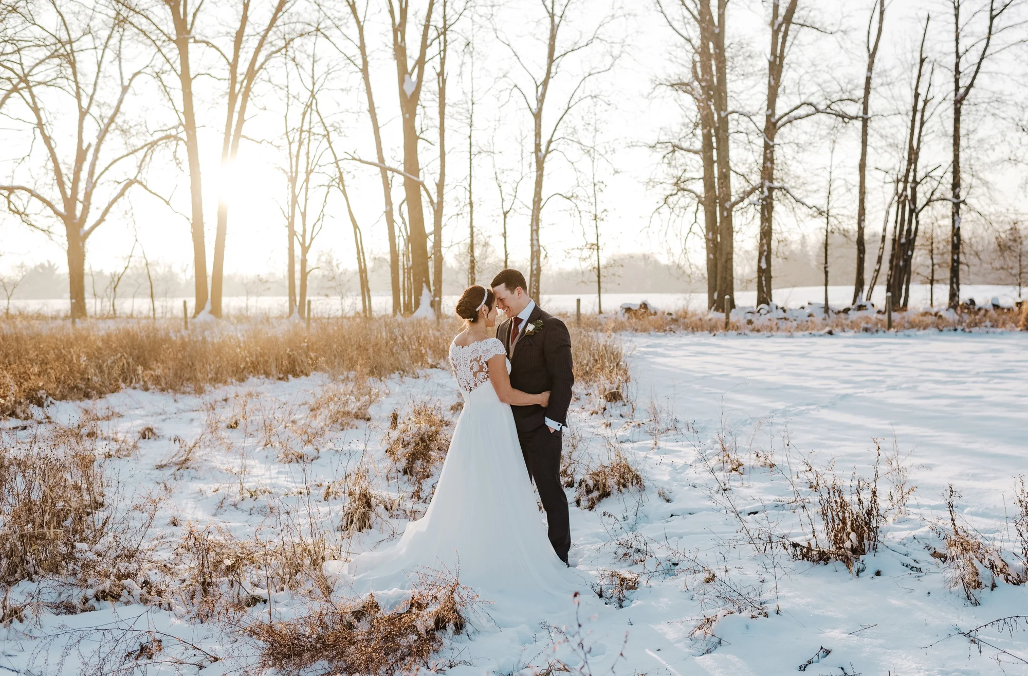 Jorgensen Farms Winter Wedding