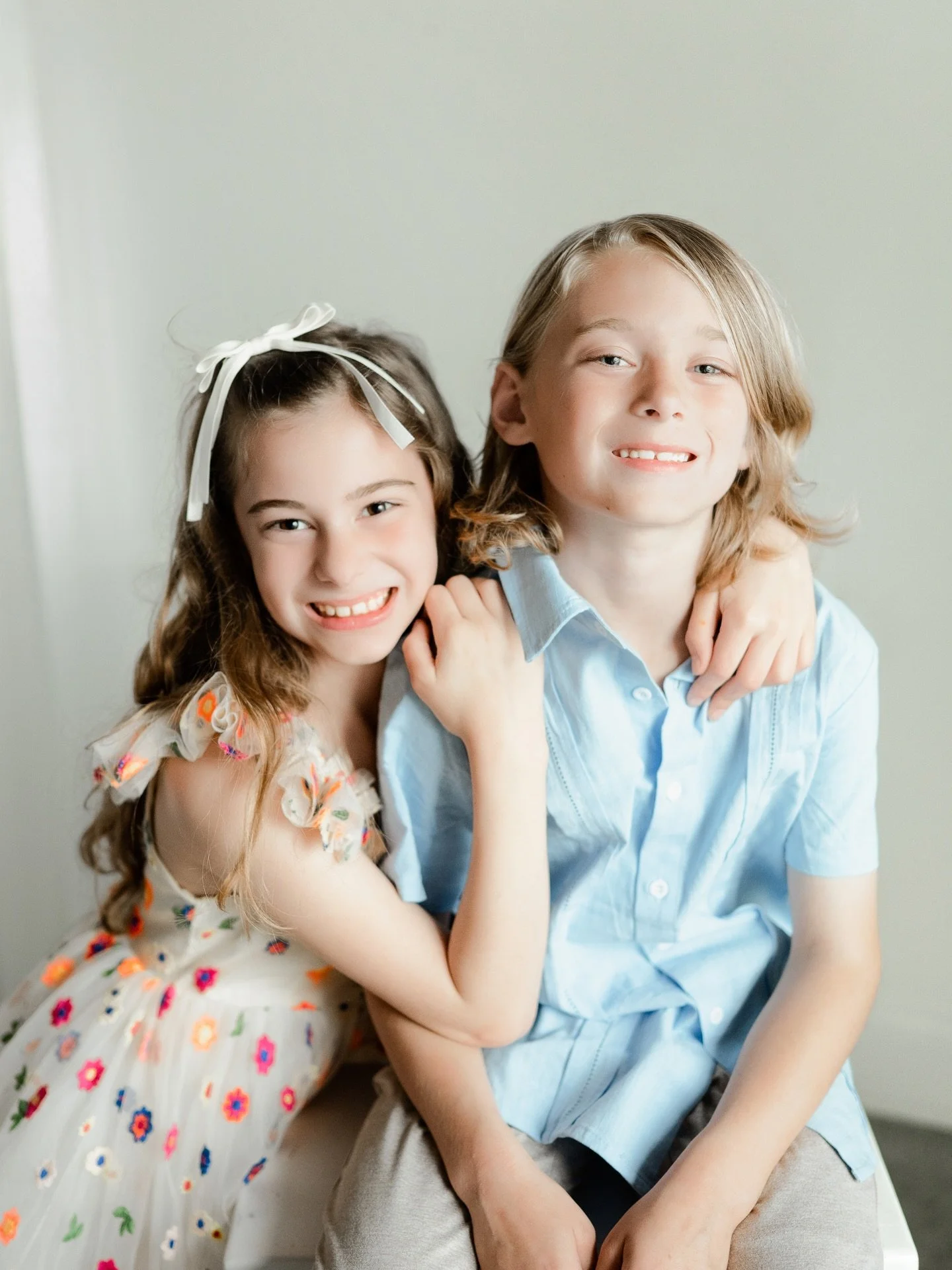 A little studio session with this super cute family!