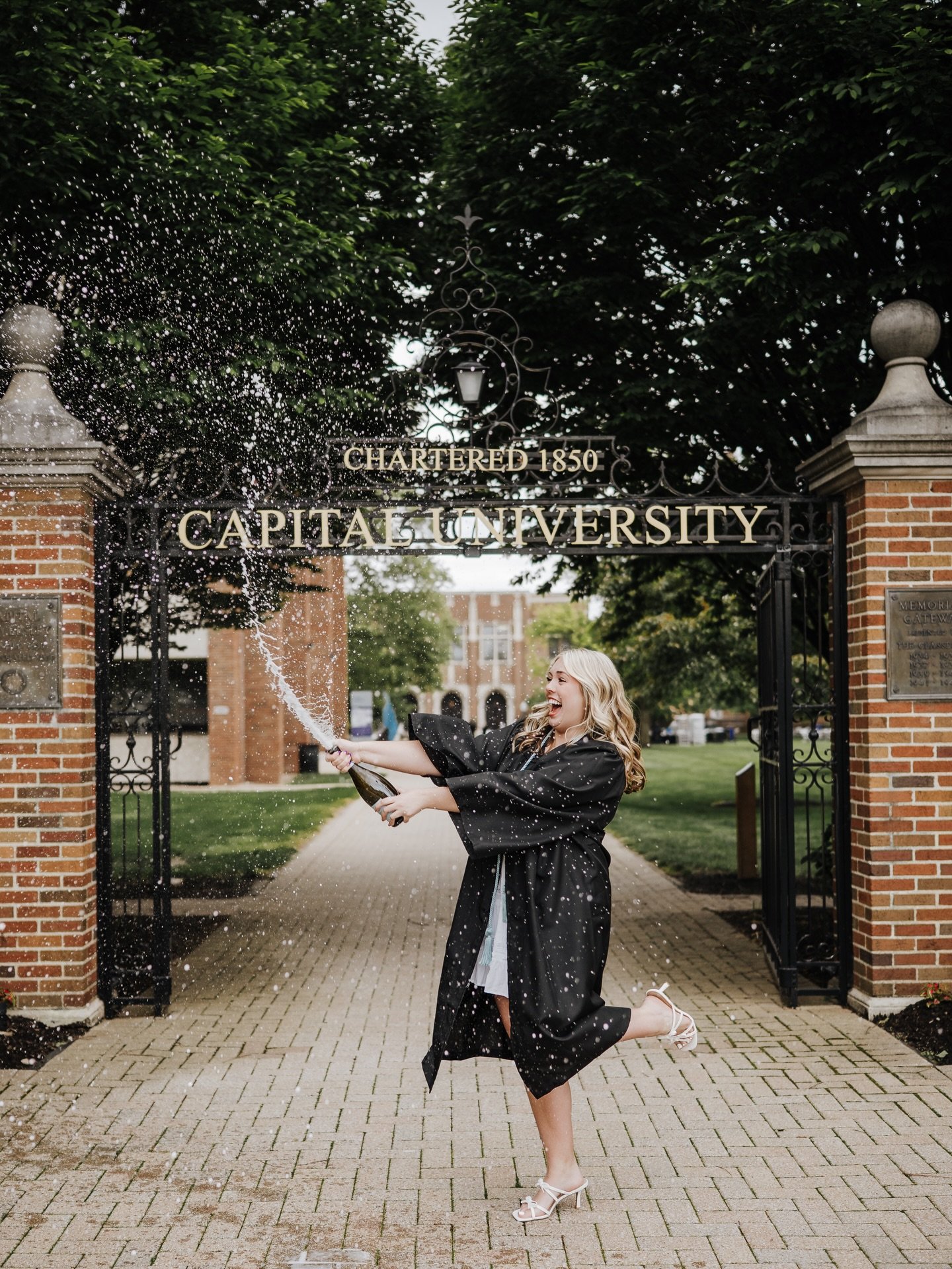 Making four years all worth it! Congratulations Brooklyn on your graduation today from Capital! Cheers to the next steps in becoming an educator.