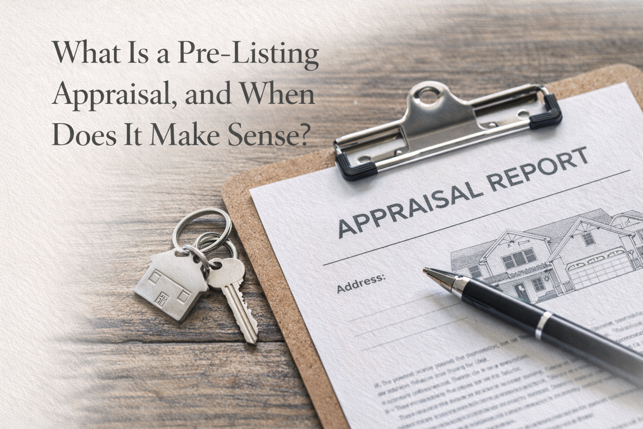 What Is a Pre-Listing Appraisal, and When Does It Make Sense?