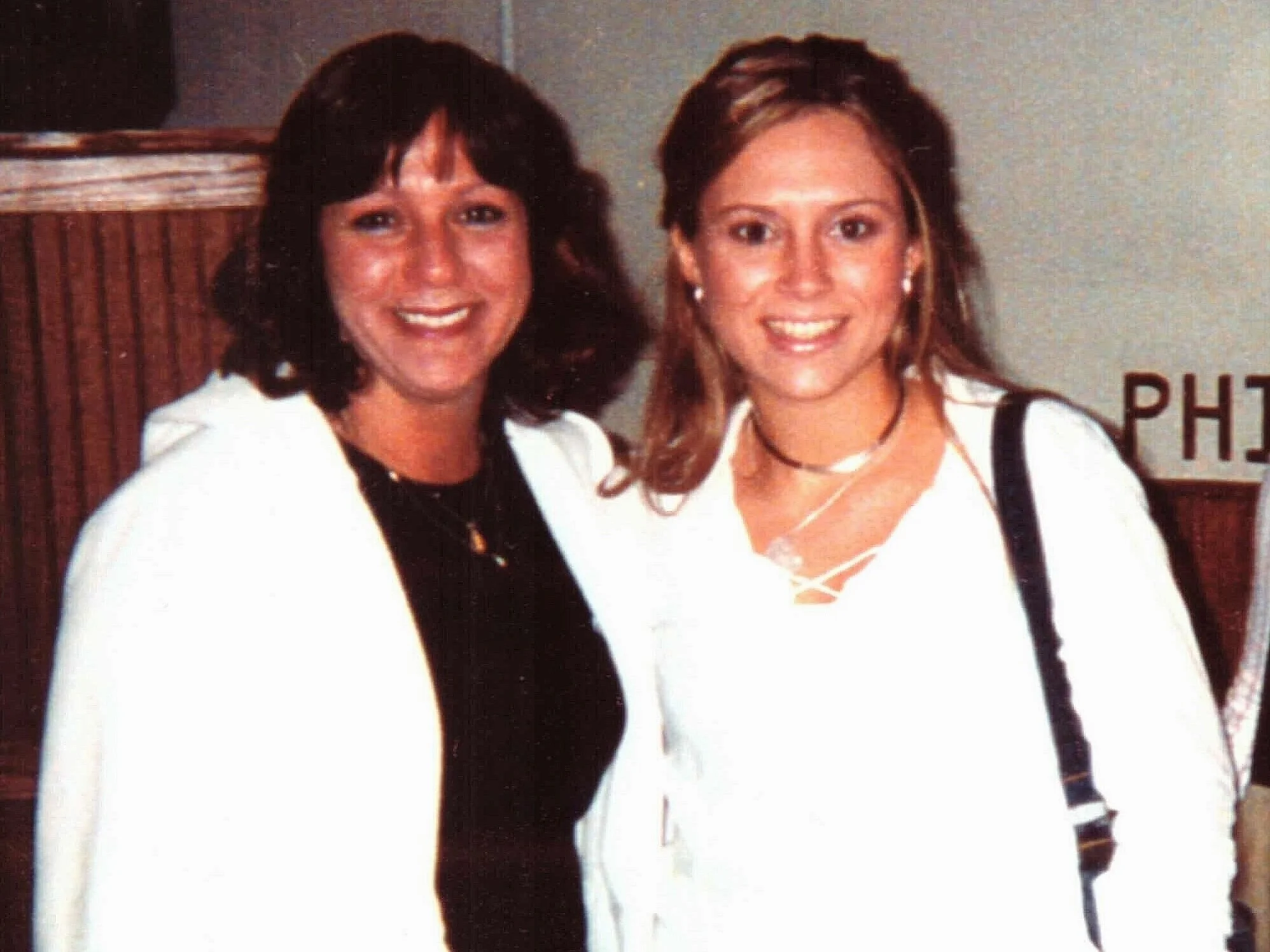 PHOTO – Christine Wilson with her mother, Pam Wilson