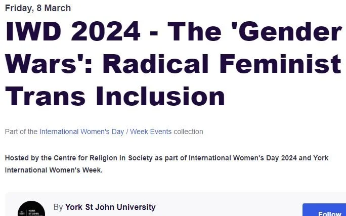 International Women's Day York St John University