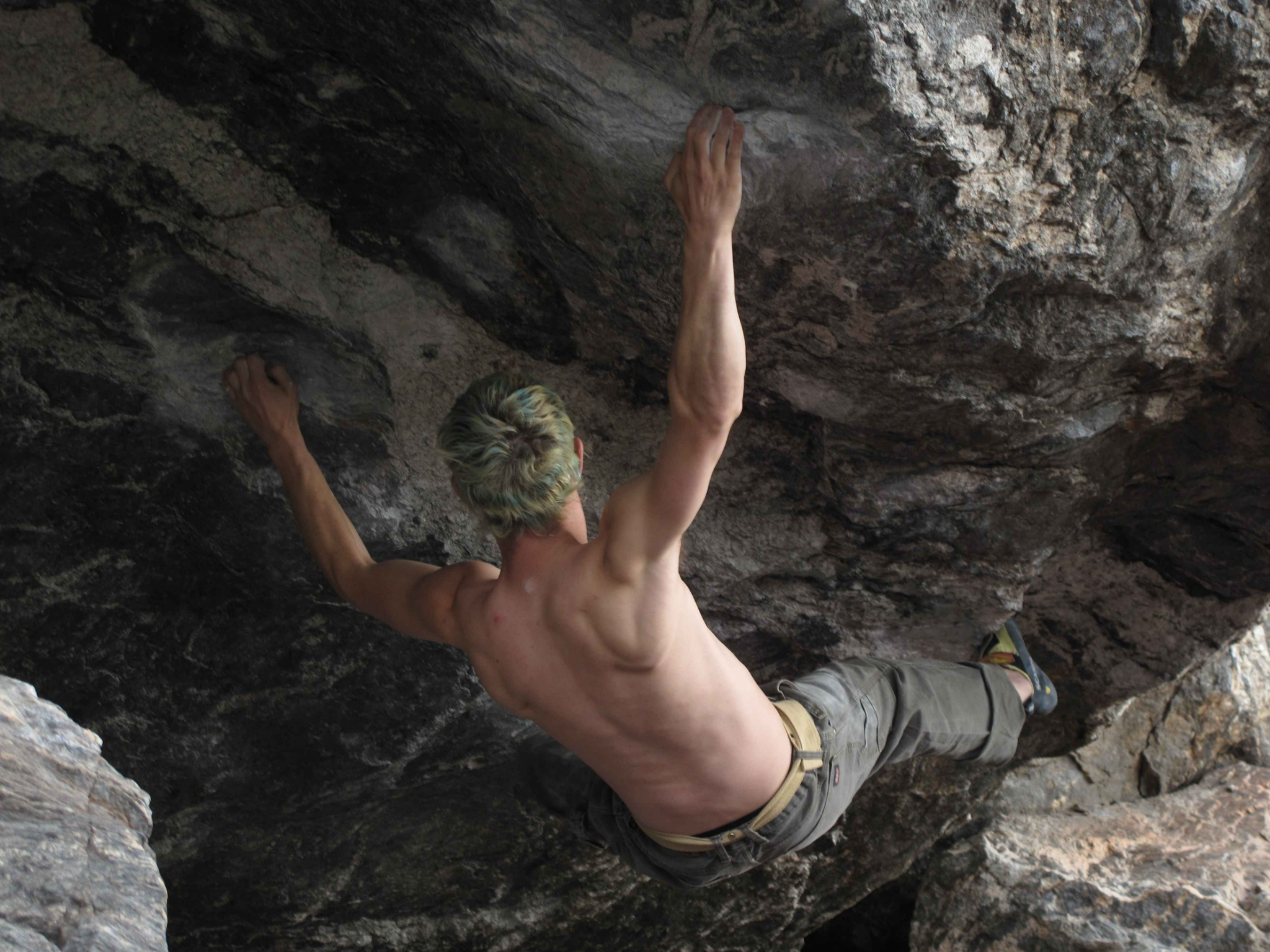 Benton House climbing