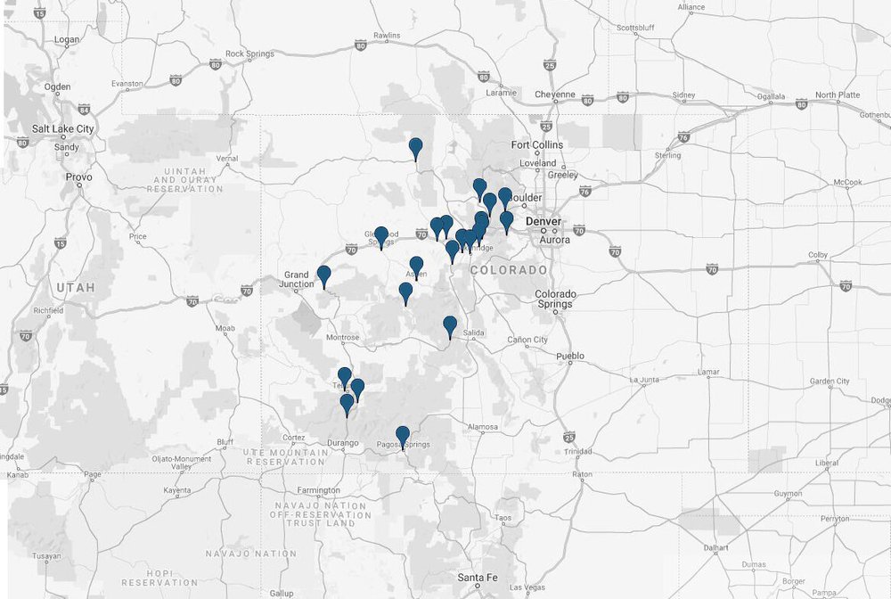 Map Of Colorado Ski Areas Ski The Day | Your Guide To Colorado's Best Skiing
