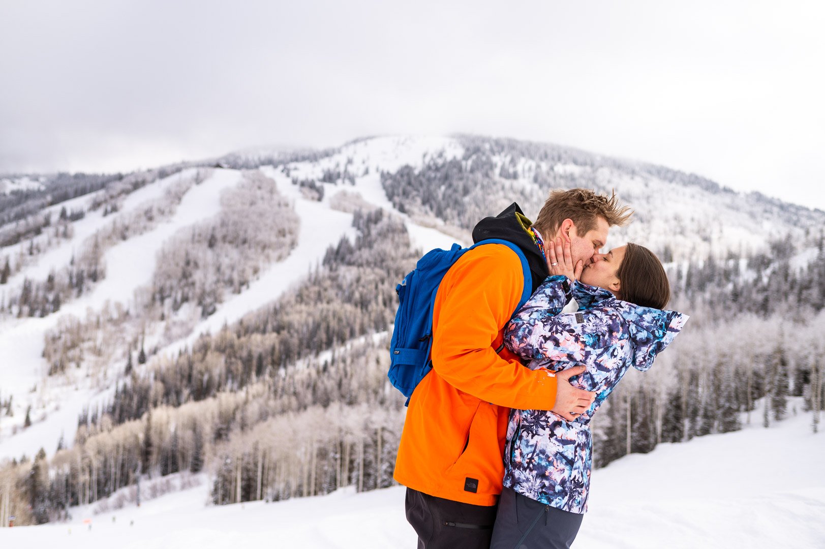 Steamboat Skiing Engagement Session