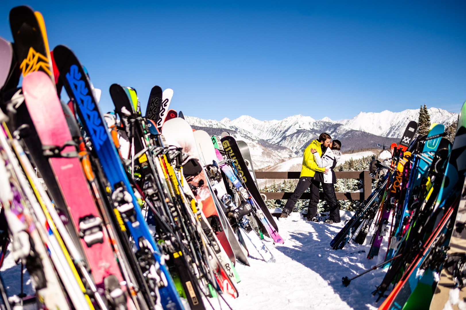 Vail Proposal while Skiing