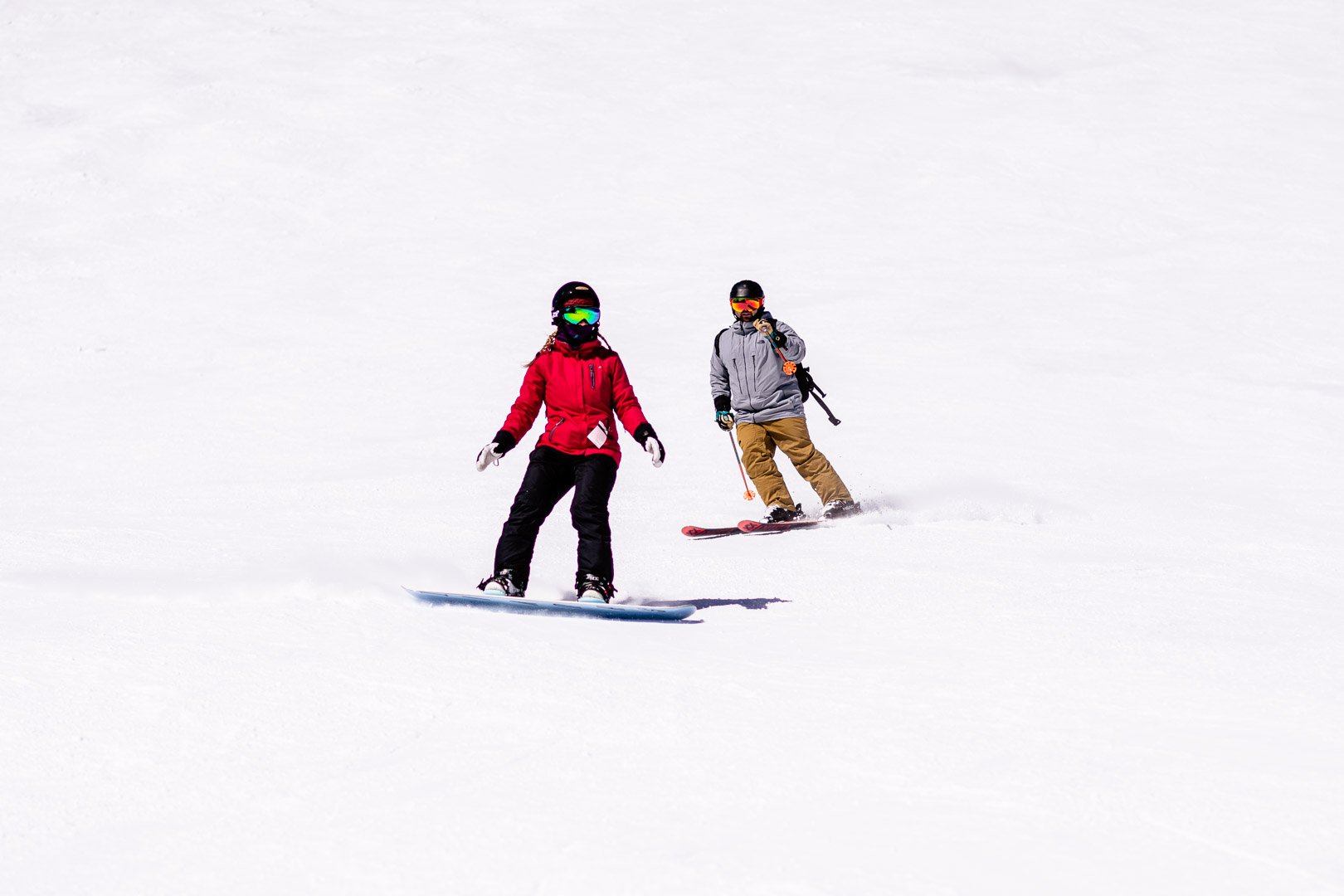 Vail Engagement while Skiing