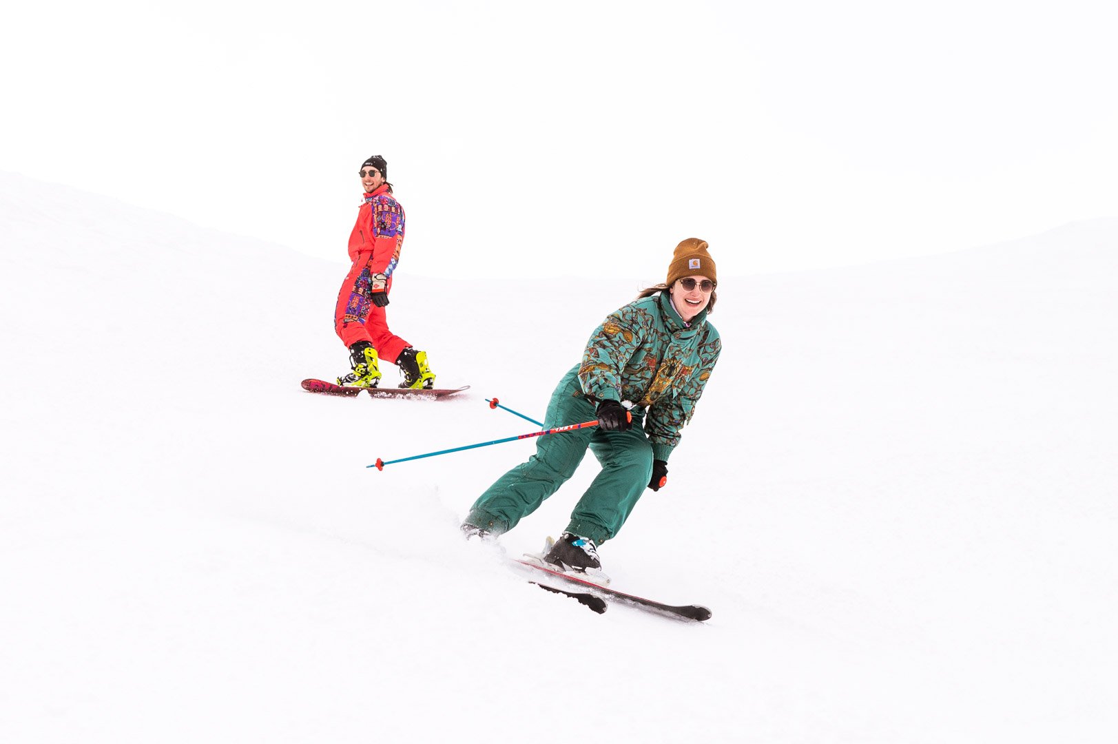 Retro Ski Engagement