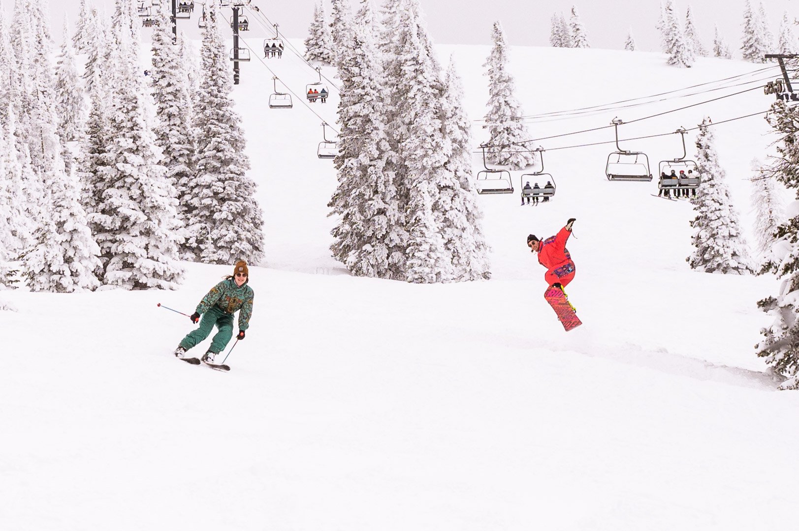 Colorado Ski Engagement 