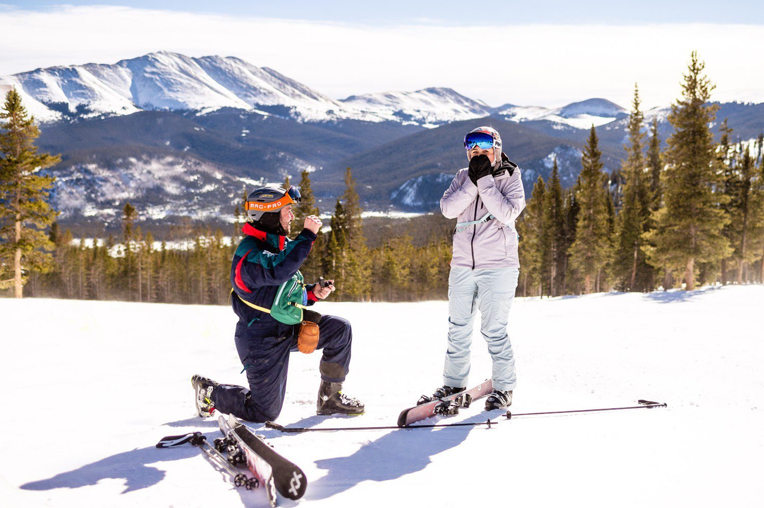 Ski the Day | Ski Proposal in Breckenridge Colorado