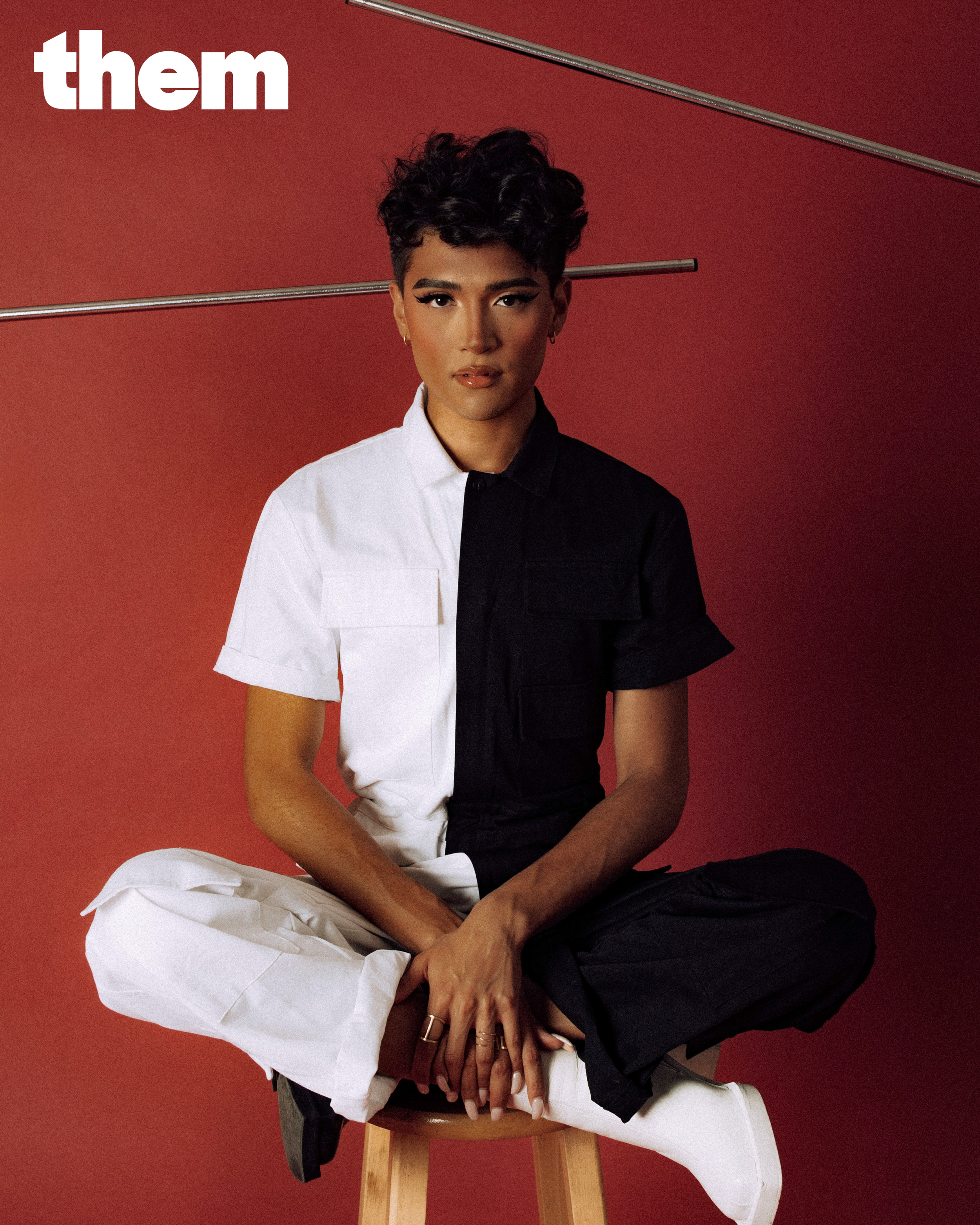 them: In &amp; Juliet, Justin David Sullivan Gets to Be So Much More than the Queer Best Friend