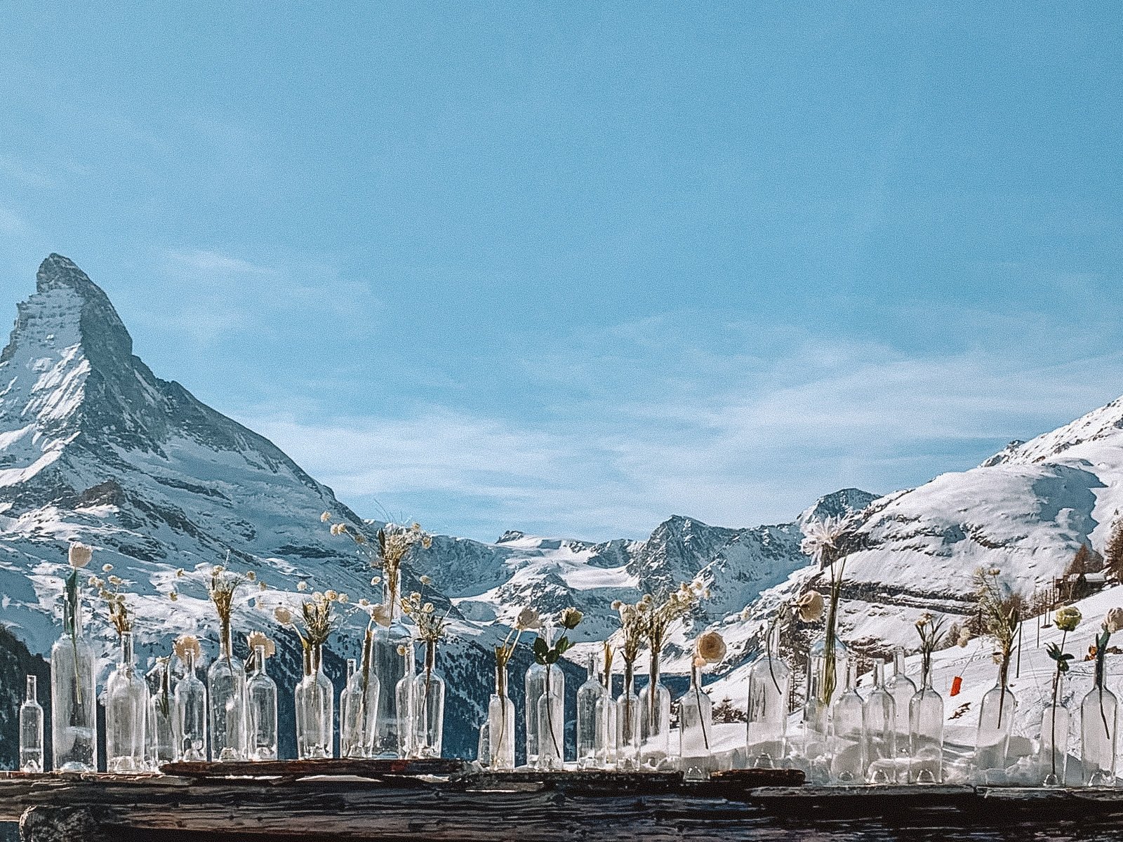 Pique-nique Fondue à Zermatt