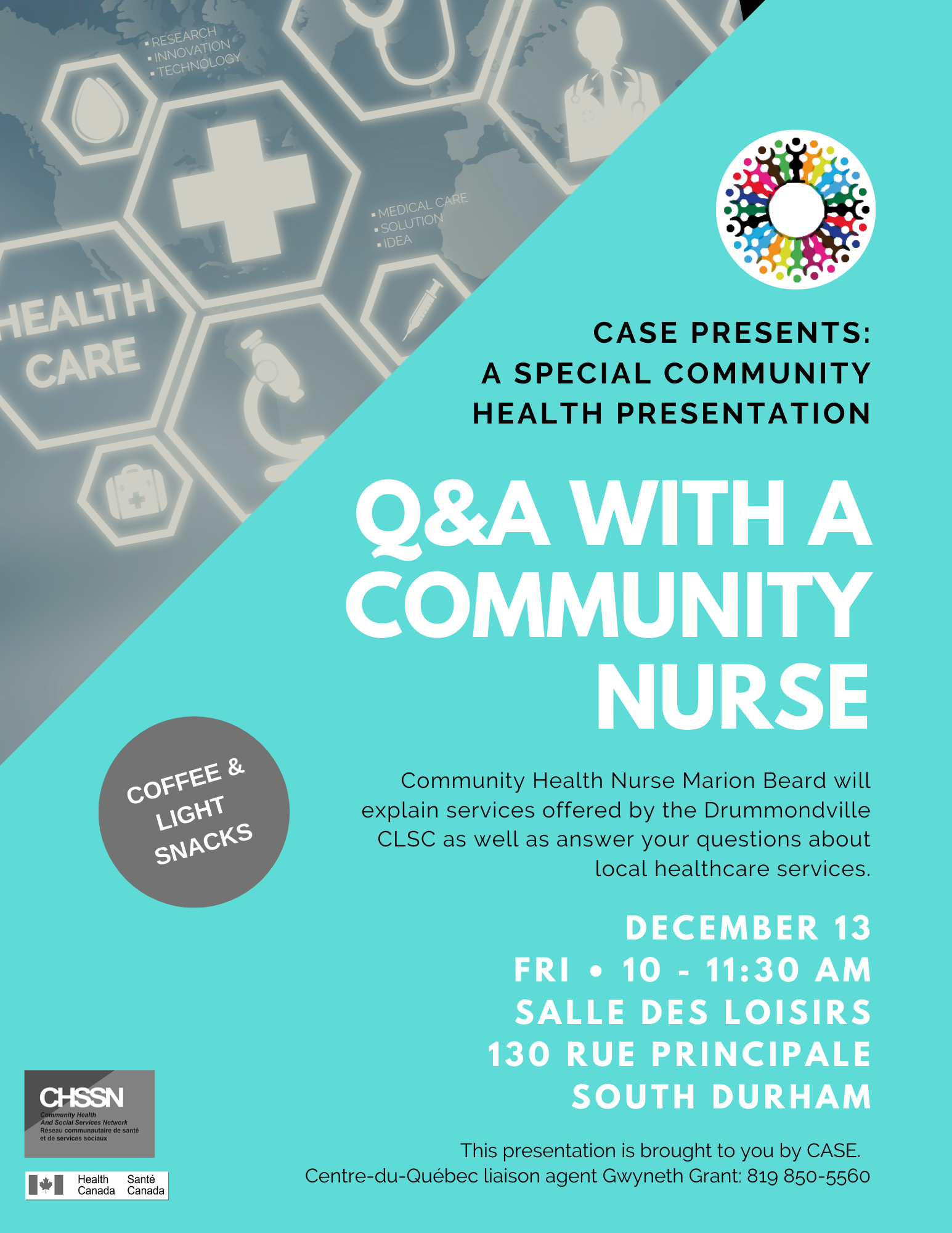 Community Health Presentation w/ Nurse Marion Beard