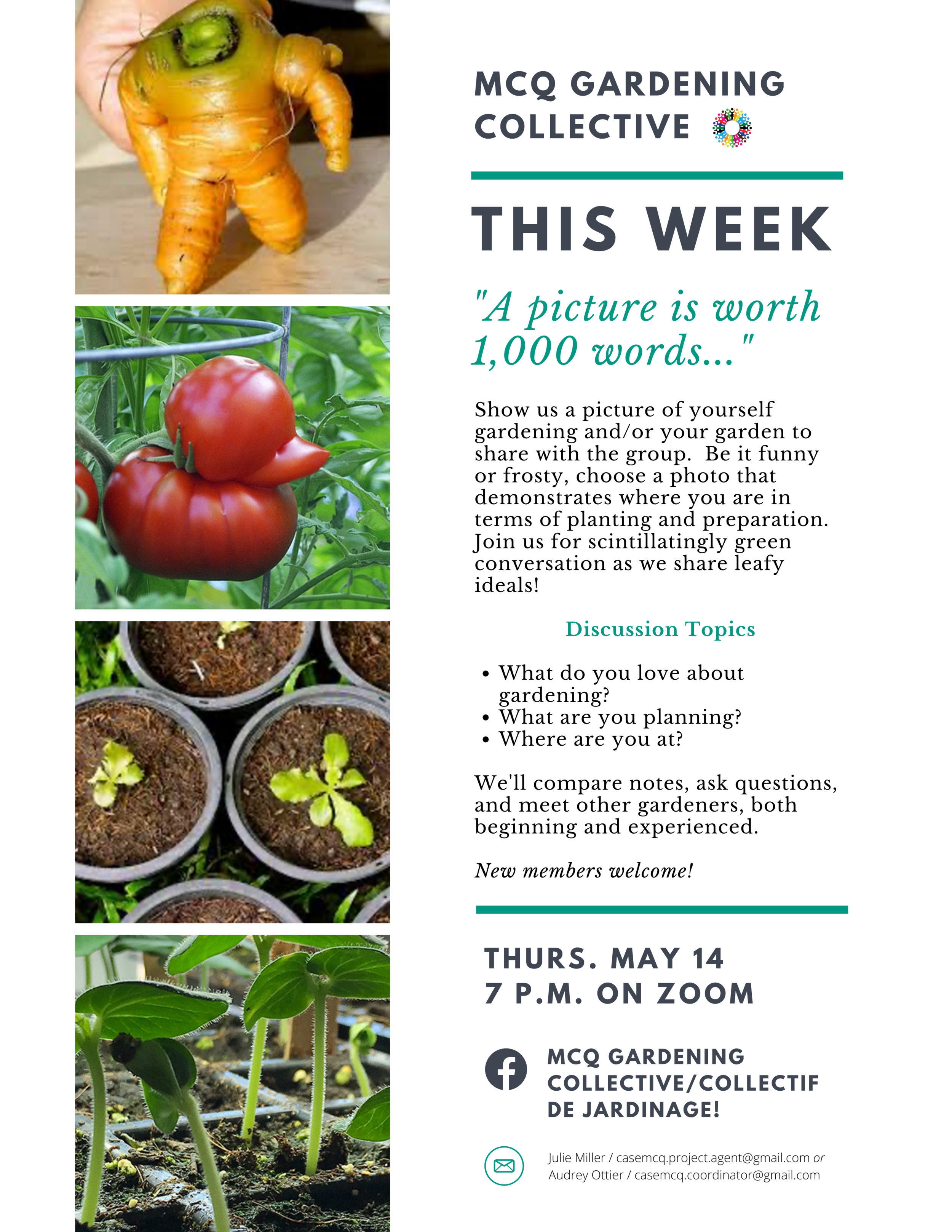 MCQ Gardening Collective (ZOOM)
