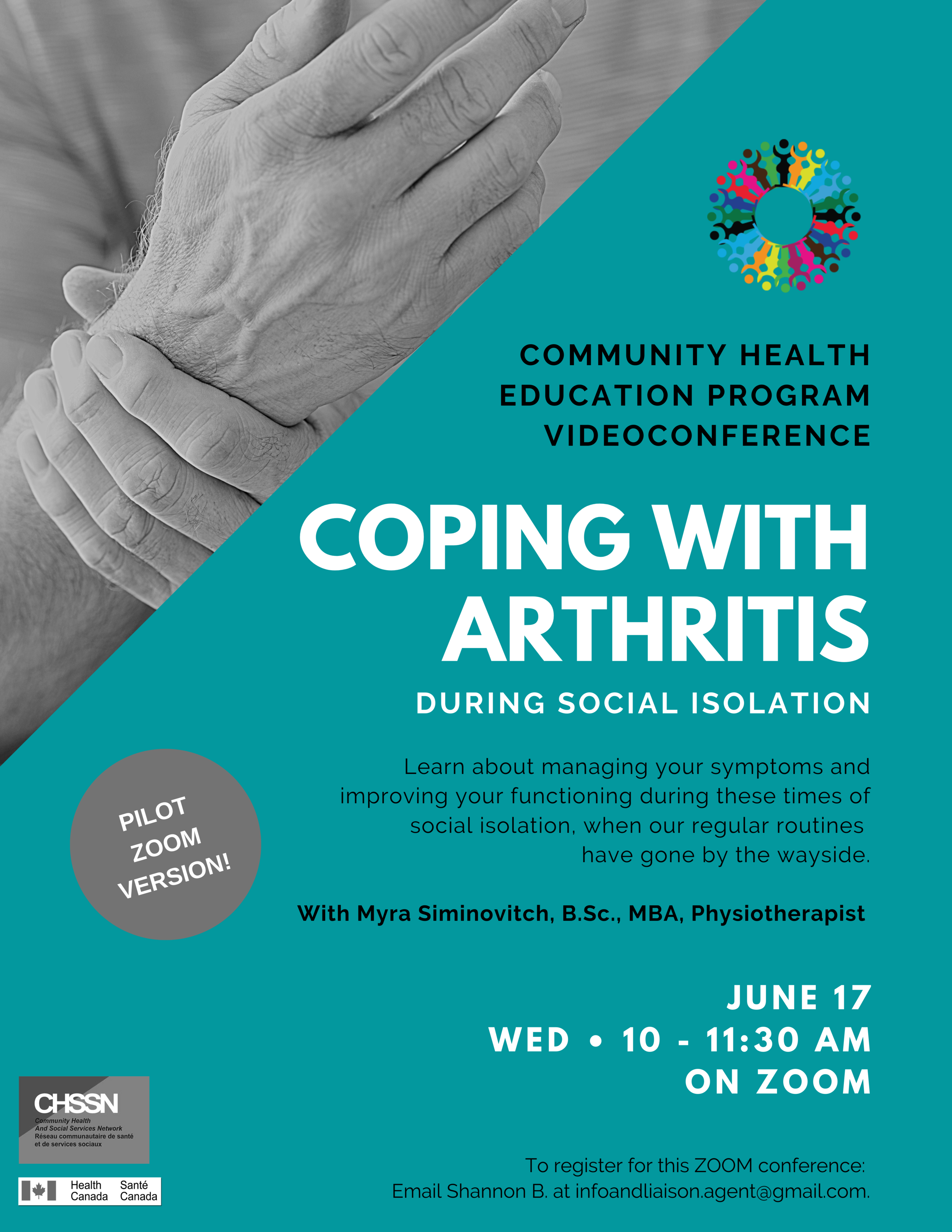 Live Videoconference: "Coping with Arthritis During Social Confinement"