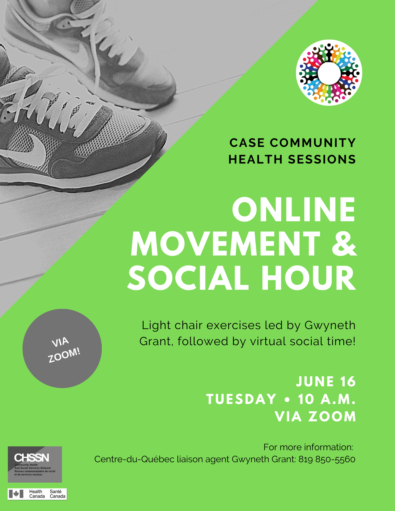 Movement Activity + Social Hour (ZOOM)