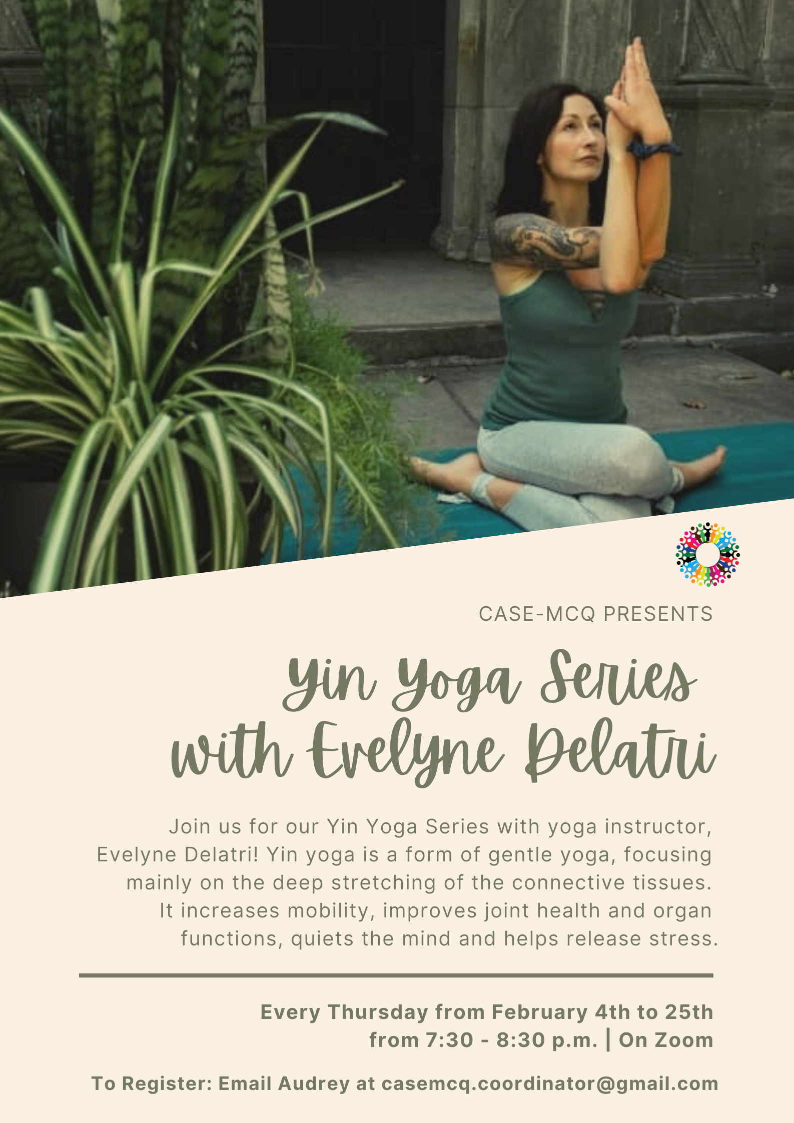 Yin Yoga Series with Evelyne Delatri