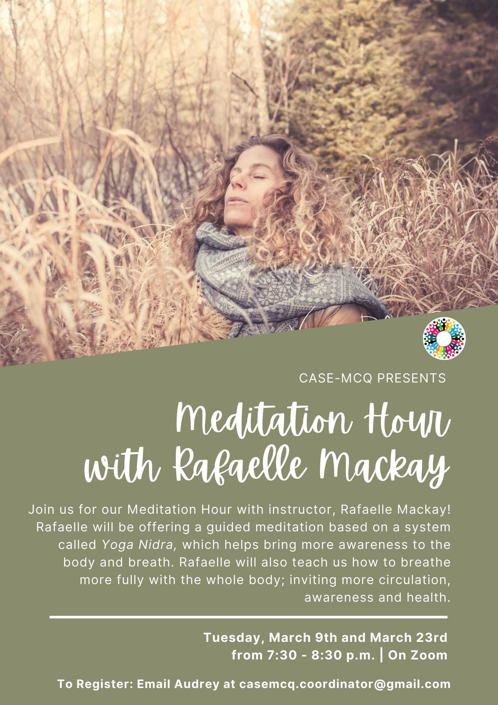 Meditation Hour with Rafaelle Mackay