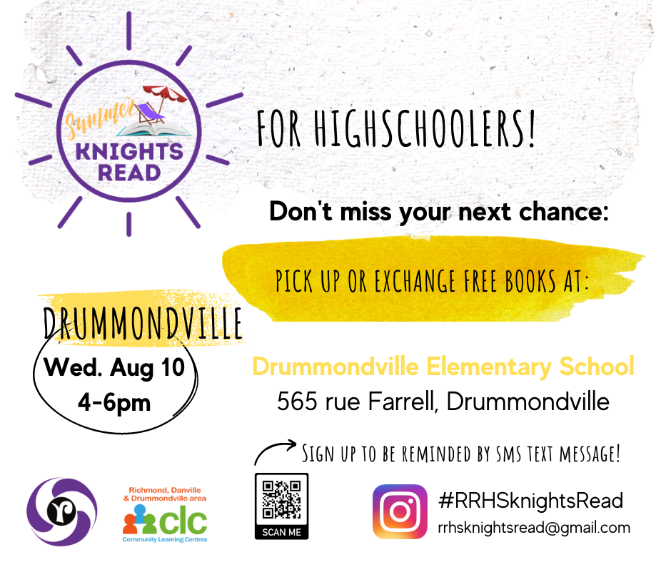 Summer Knights Read - Books Distribution Drummondville