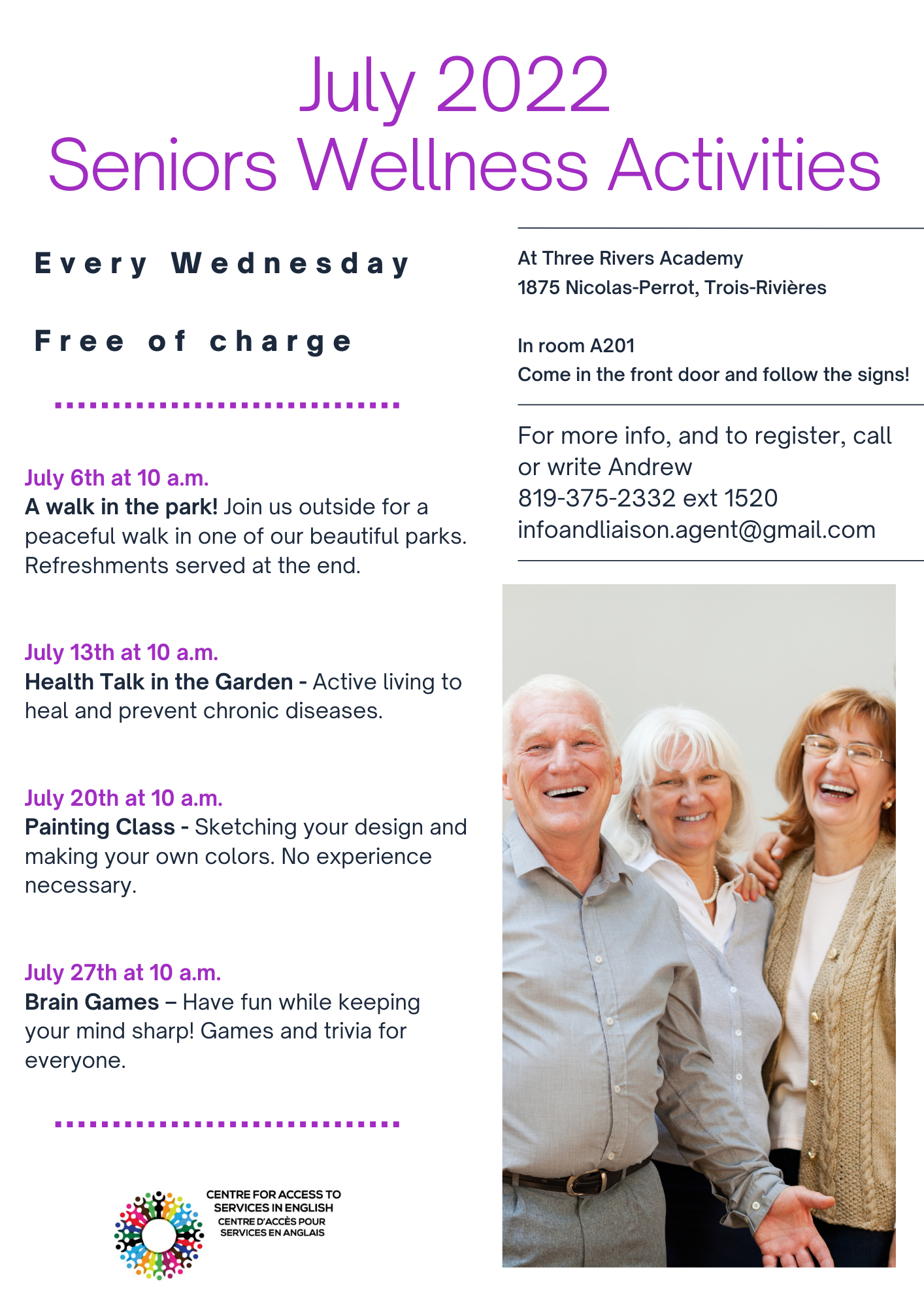 Seniors Wellness Centre - Brain Games