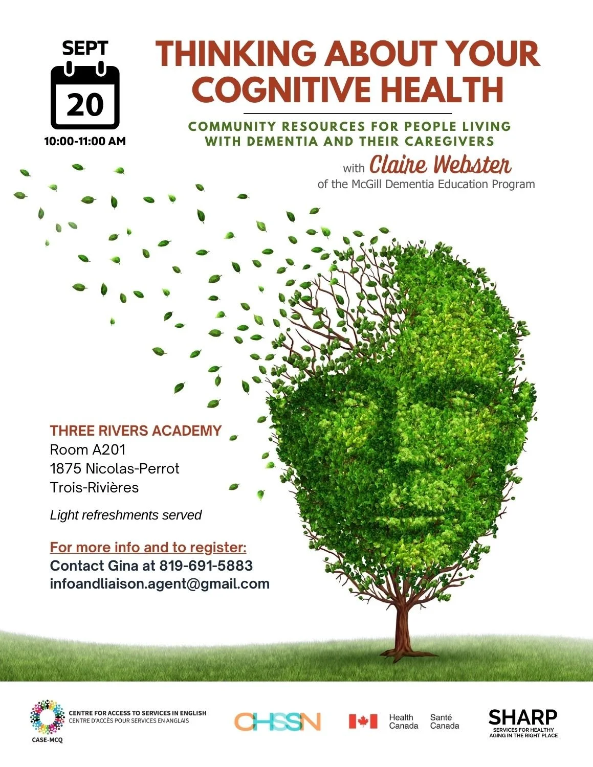 Senior Wellness Activity - SHARP Presentation "Thinking About Your Cognitive Health"