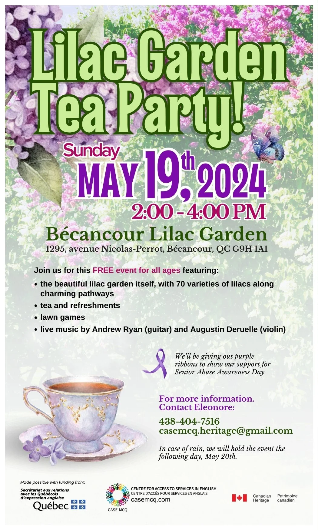 2024 Lilac Garden Tea Party