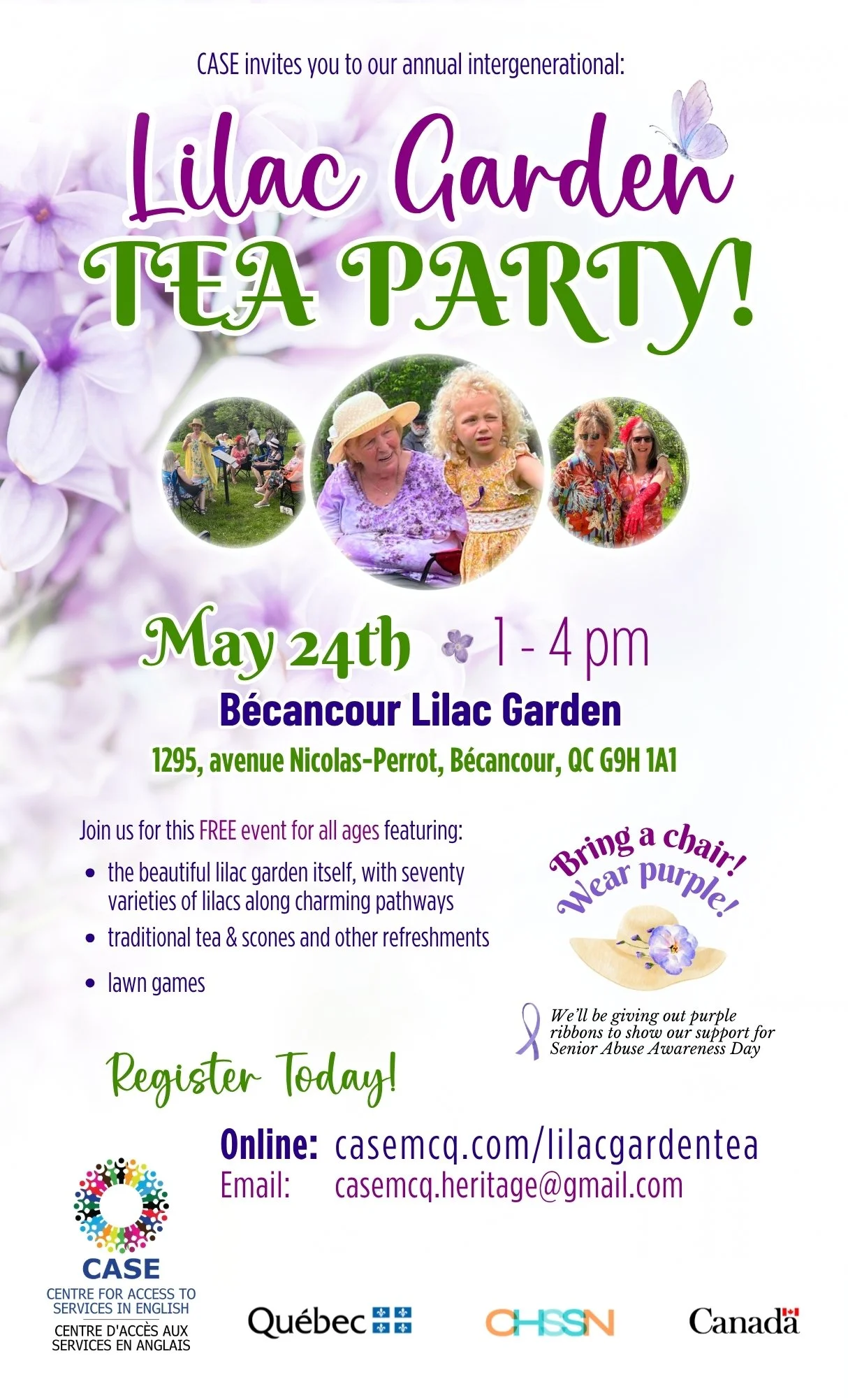 Lilac Garden Tea Party!