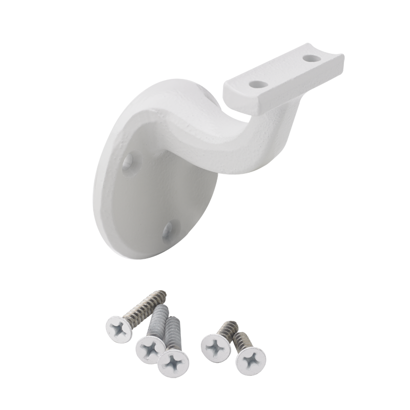 ADA Compliant Secondary Handrail Return Bracket — Color Guard Railing