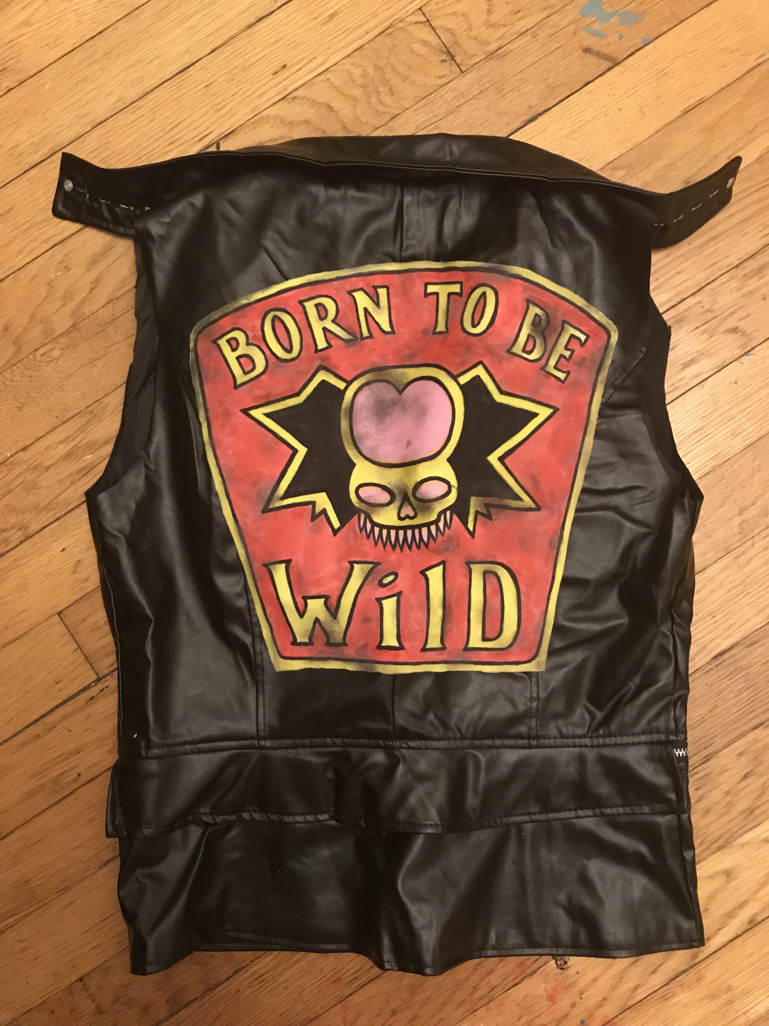 Little Monsters Vest Back